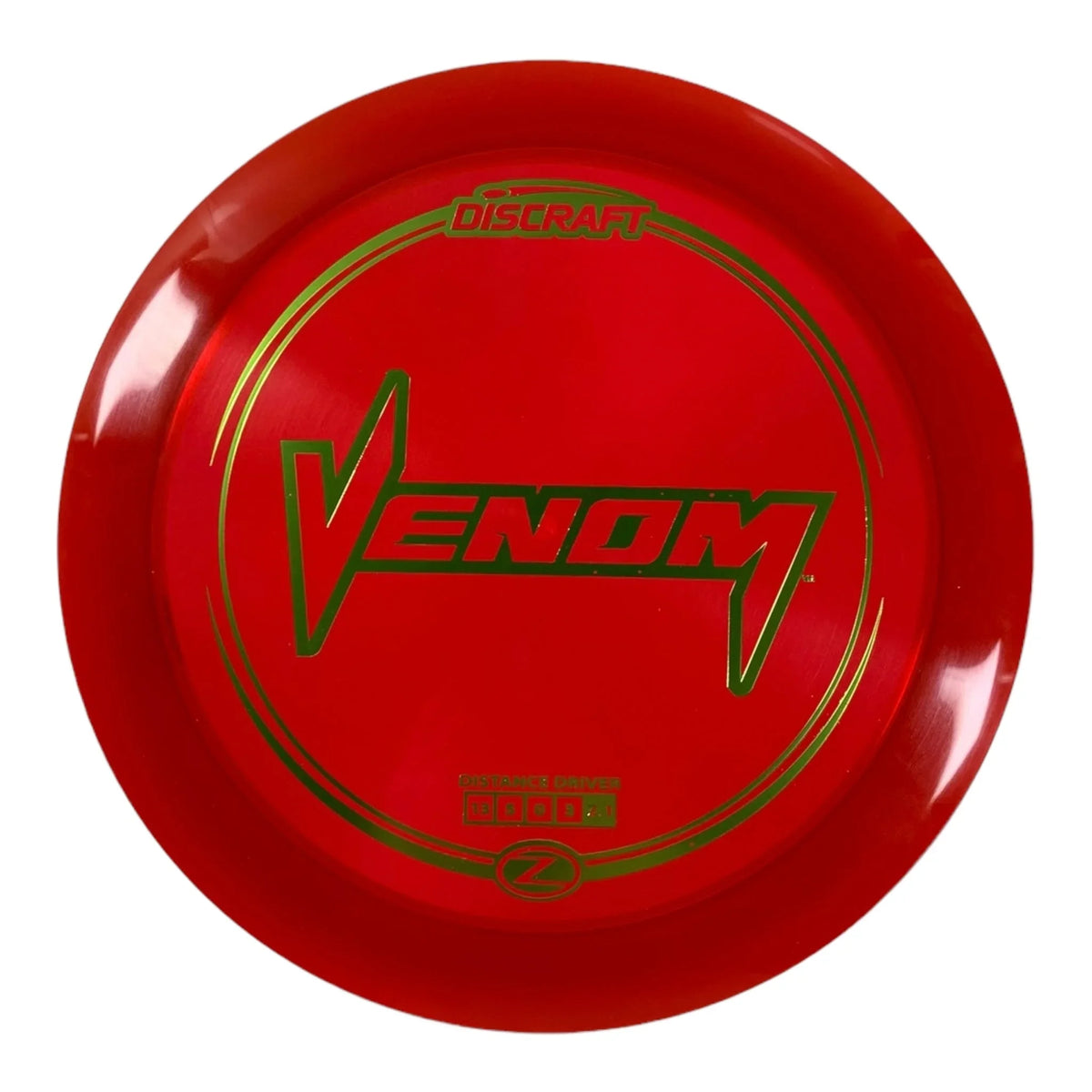Discraft Venom | Z Line | Red/Green 166g Disc Golf