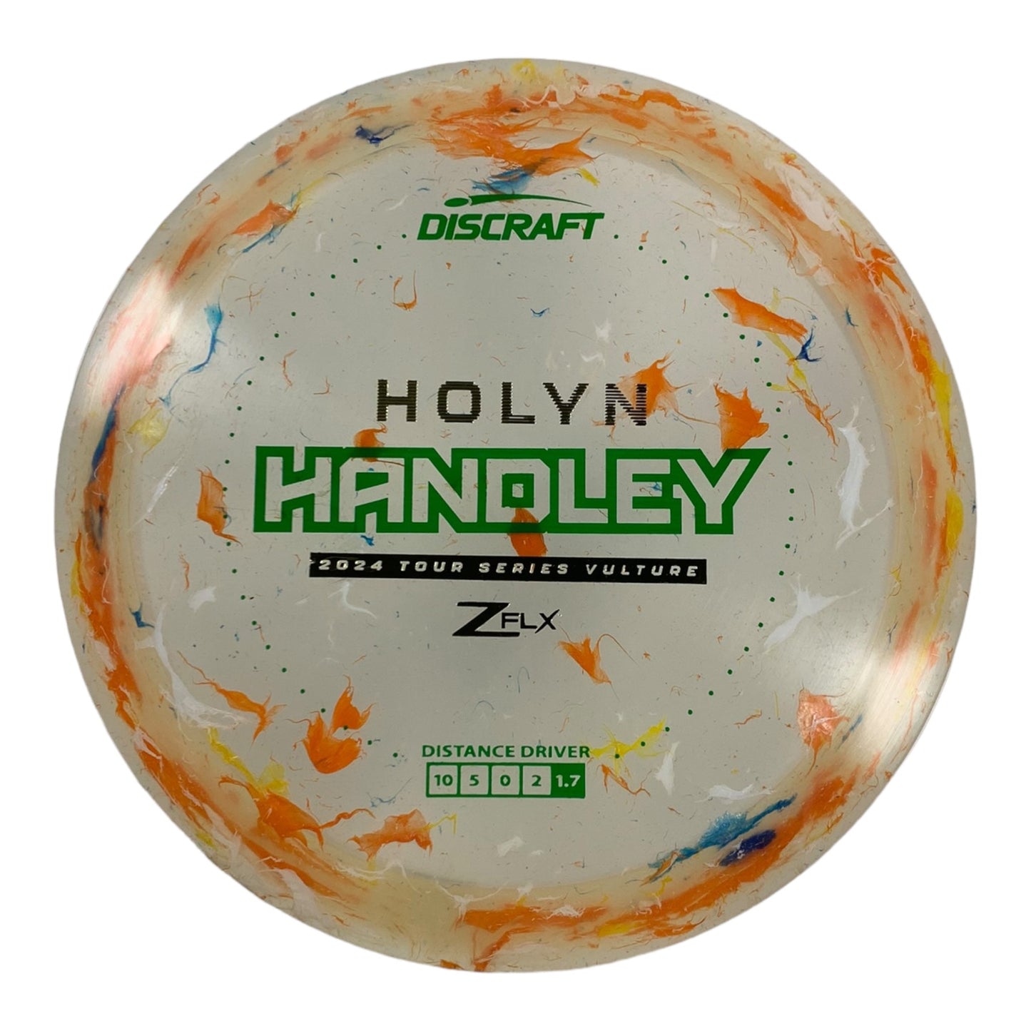 Discraft Vulture | Jawbreaker Z FLX | Orange/Green 174g (Holyn Handley) Disc Golf