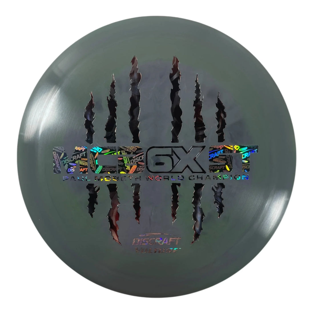 Discraft Vulture | ESP | Grey/Multi 174g (Paul McBeth 6x Claw) Disc Golf