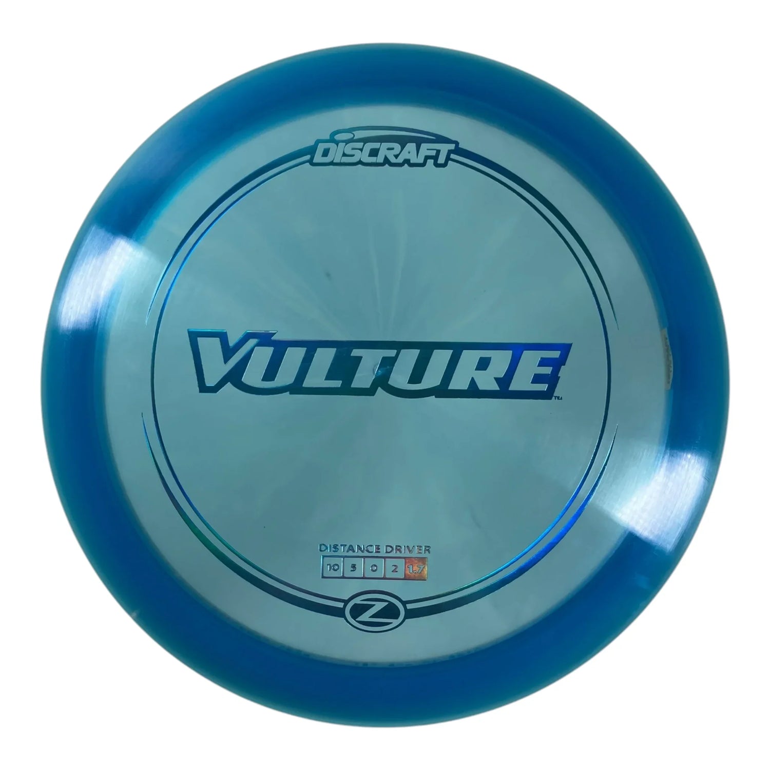 Discraft Vulture | Z Line | Blue/Blue 175g Disc Golf