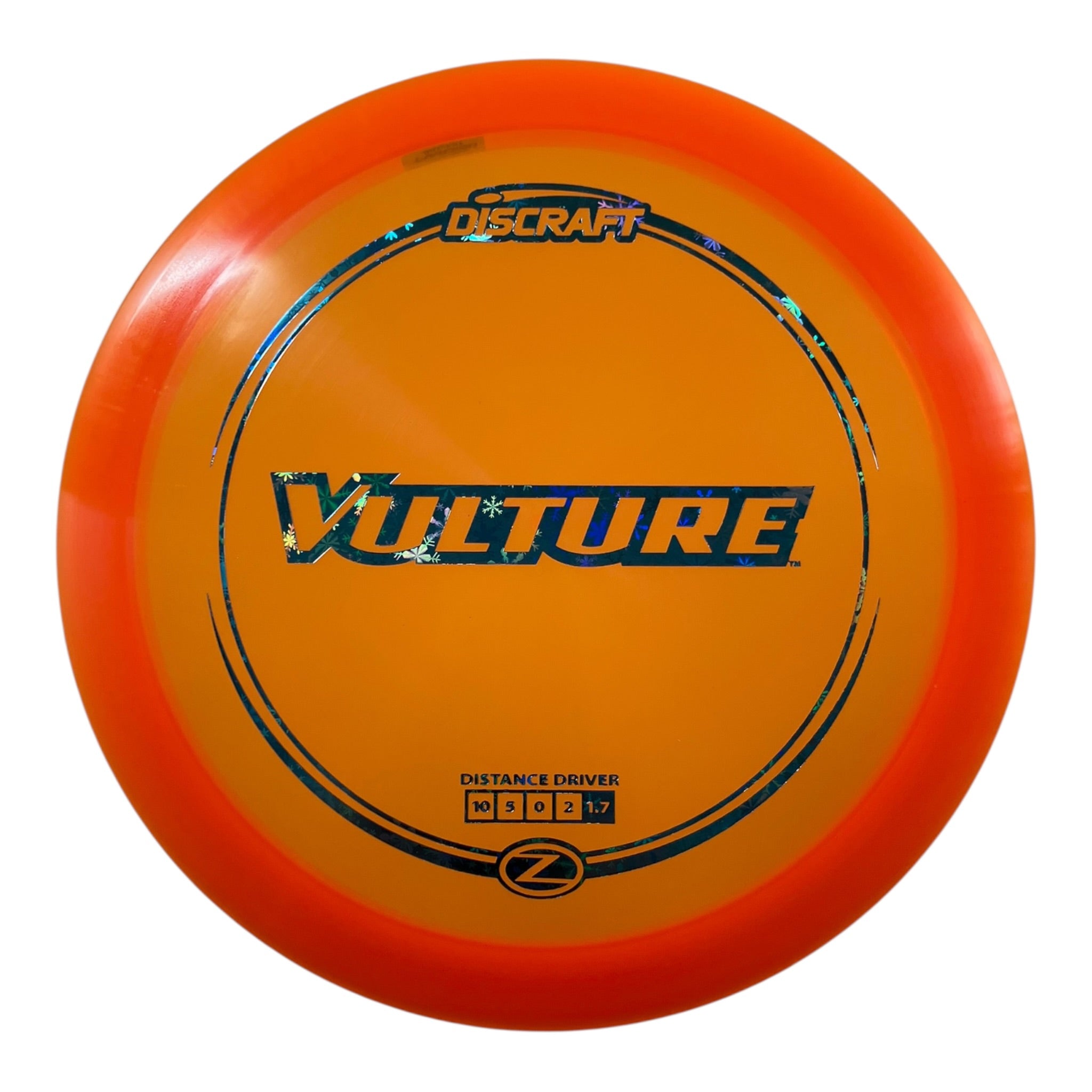 Discraft Vulture | Z Line | Orange/Blue 165g Disc Golf