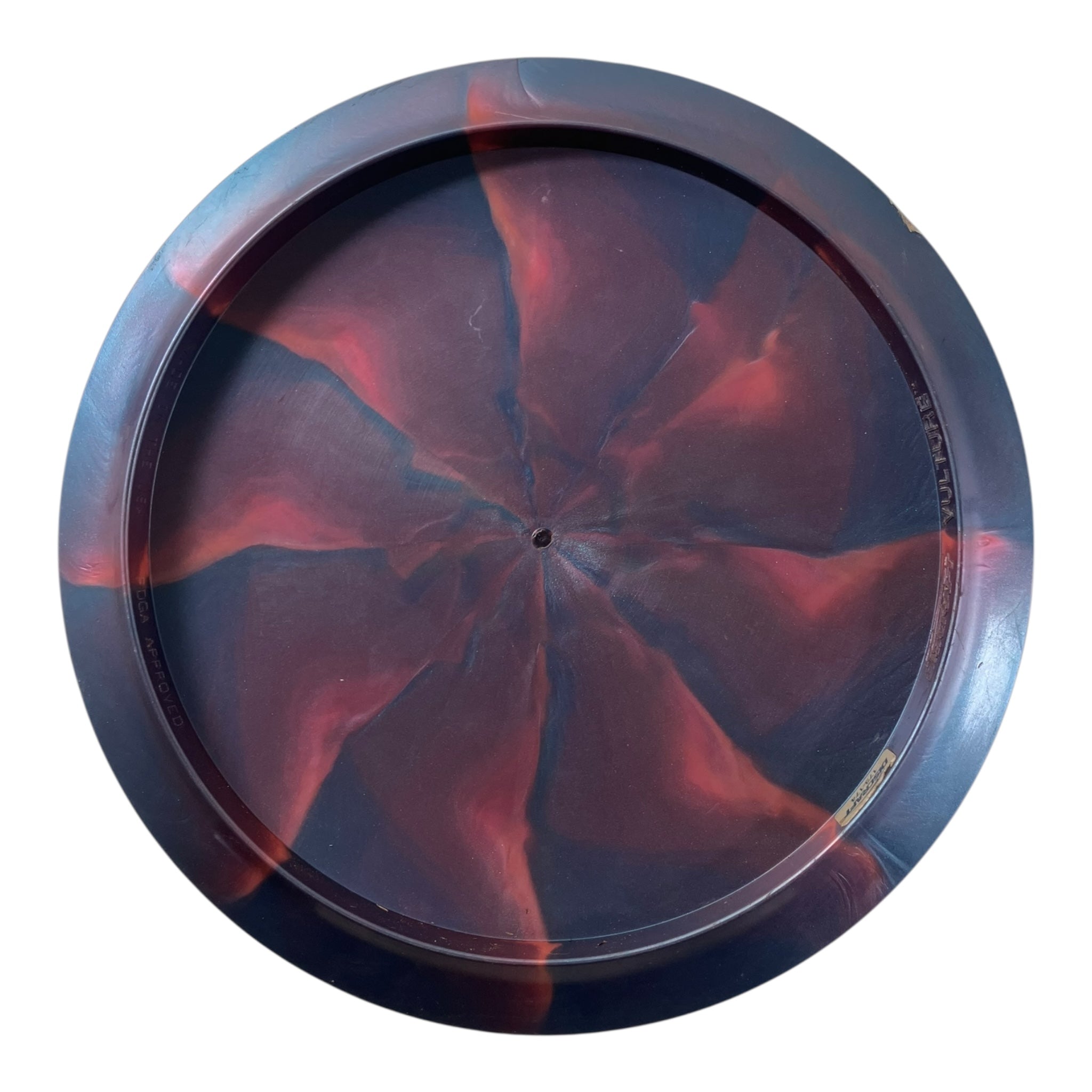 Discraft Vulture - Used Fair | Titanium Swirl | Grey/Green 173g (Ledgestone 2022) Disc Golf