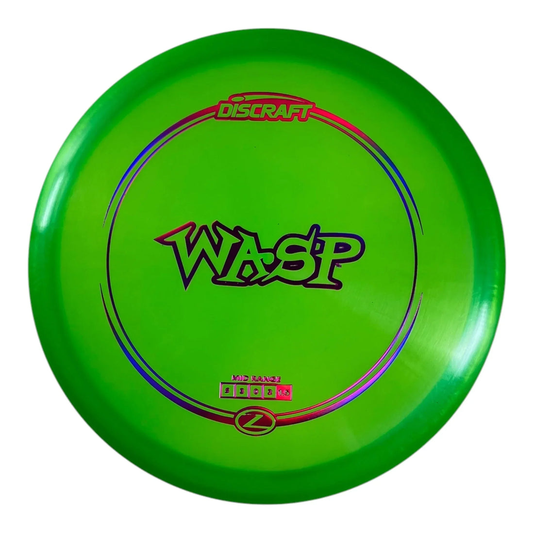 Discraft Wasp | Z Line | Green/Pink 177g Disc Golf