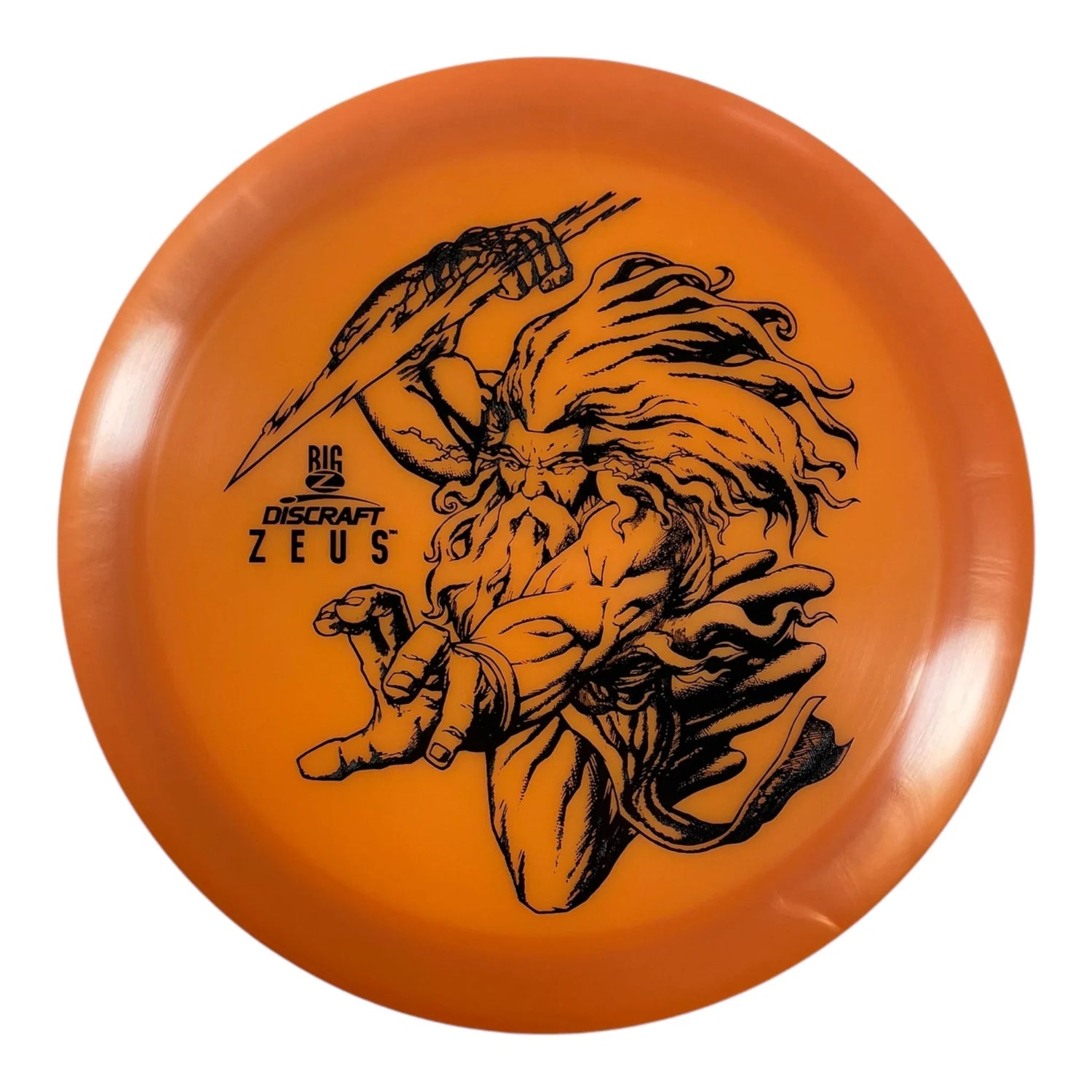Discraft Zeus | Big Z | Orange/Black 174g (Paul McBeth) Disc Golf