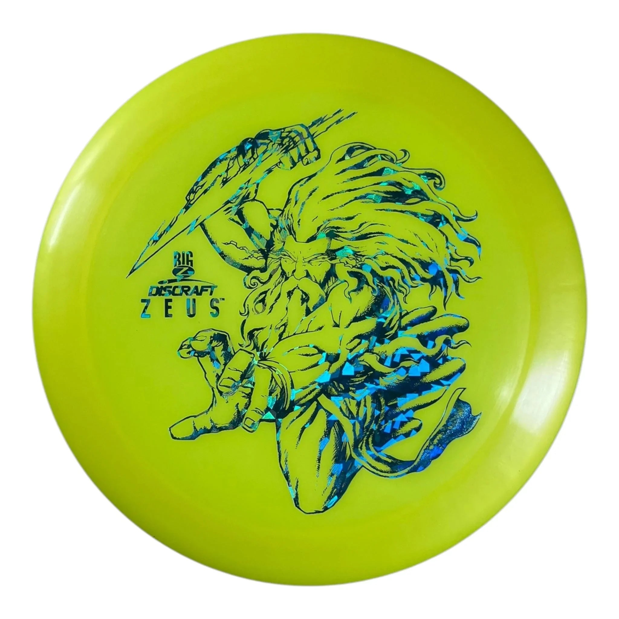 Discraft Zeus | Big Z | Yellow/Blue 168g (Paul McBeth) Disc Golf
