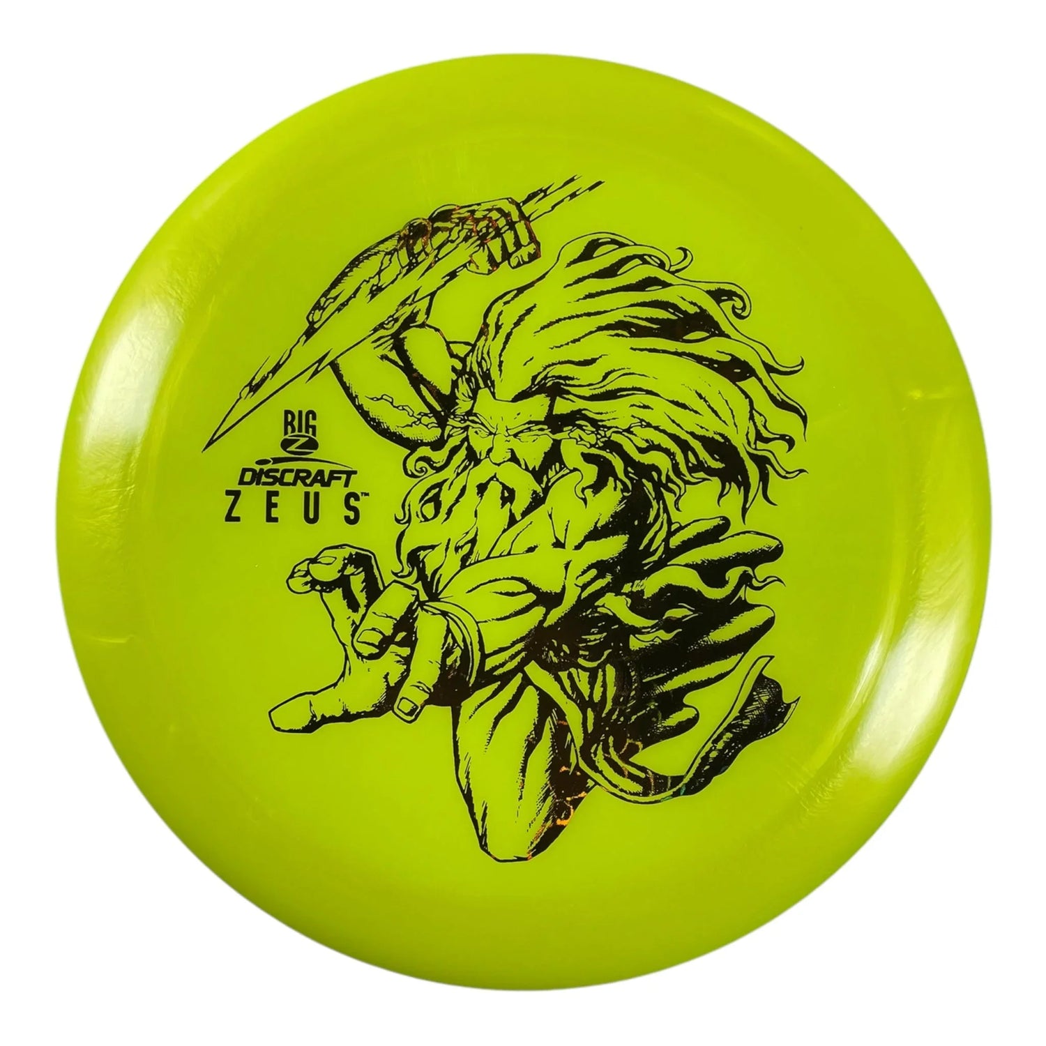 Discraft Zeus | Big Z | Yellow/Bronze 174g (Paul McBeth) Disc Golf