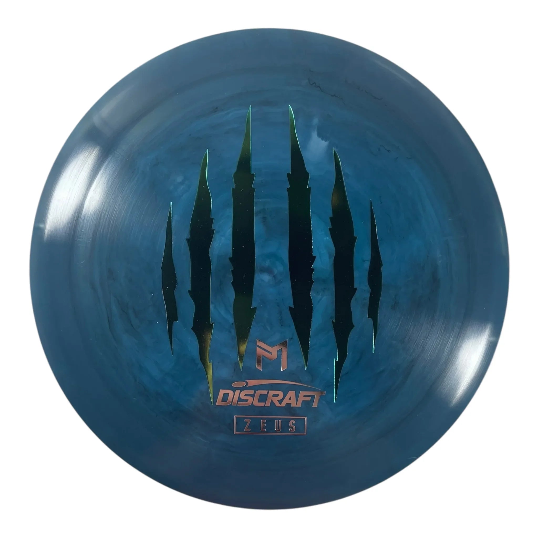 Discraft Zeus | ESP | Blue/Green 174g (Paul McBeth 6x Claw) Disc Golf