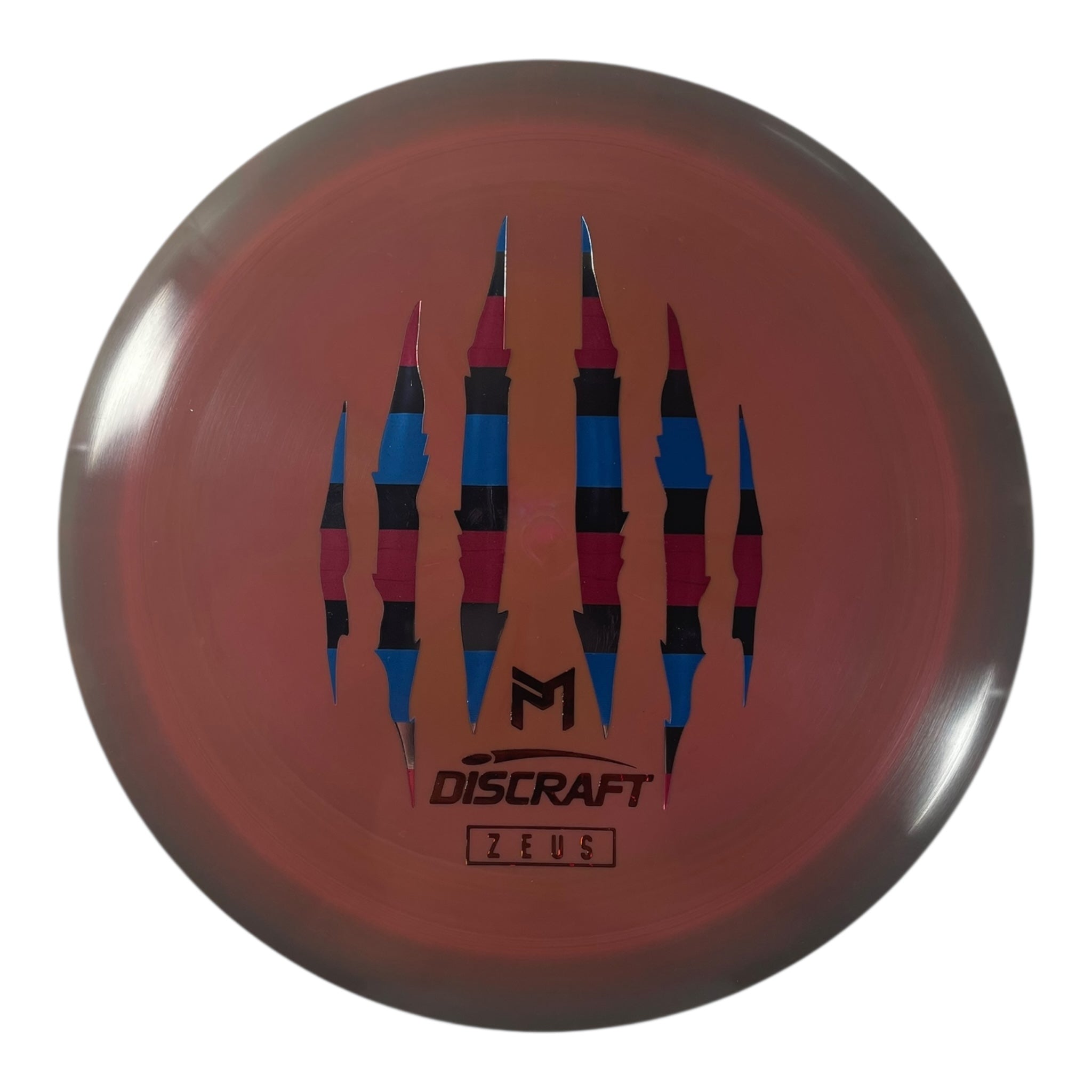 Discraft Zeus | ESP | Orange/Multi 172g (Paul McBeth 6x Claw) Disc Golf