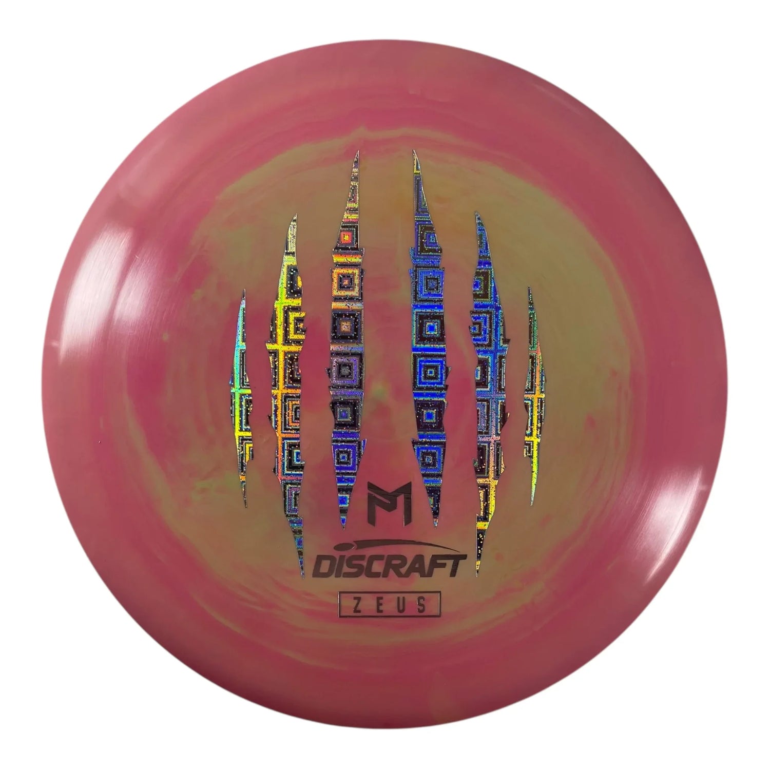 Discraft Zeus | ESP | Pink/Holo 174g (Paul McBeth 6x Claw) Disc Golf