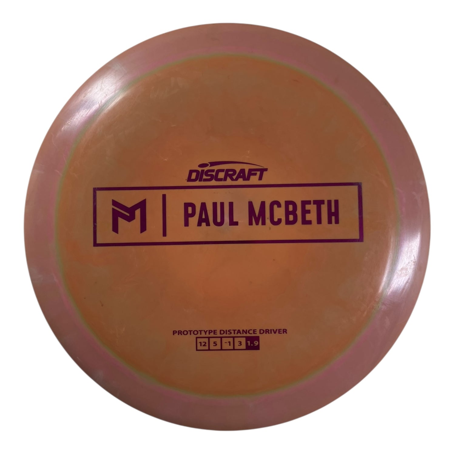 Discraft Zeus - Used Excellent | ESP | Brown/Purple 173g (Prototype) Disc Golf