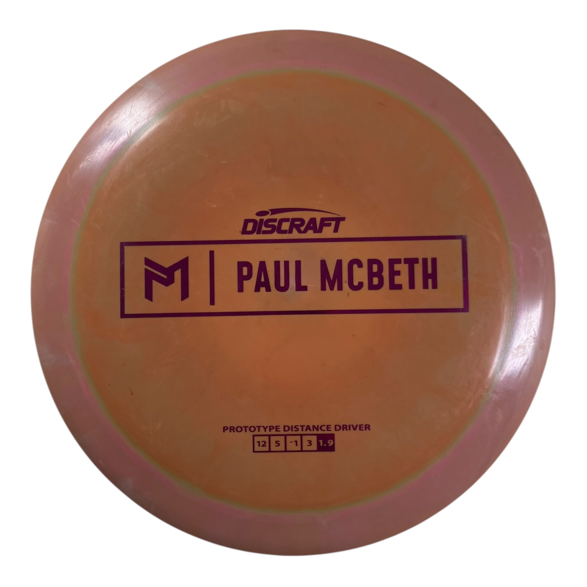 Discraft Zeus - Used Excellent | ESP | Brown/Purple 173g (Prototype) Disc Golf