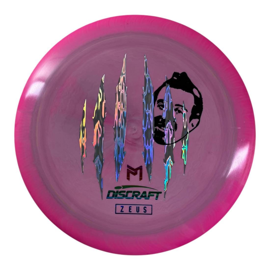 Discraft Zeus - Used Like New | ESP | Pink/Holo 173g (Paul McBeth 6x Claw) Disc Golf