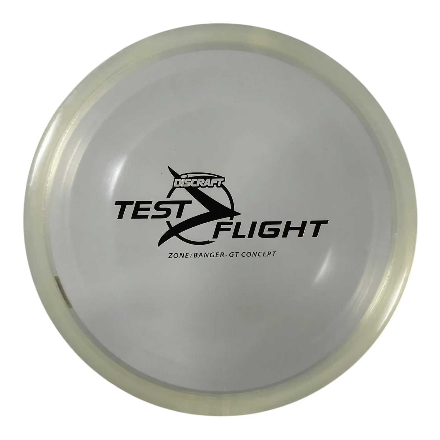 Discraft Zone GT - Test Flight | Z Line | Clear/Bronze 173g (Banger Top) Disc Golf