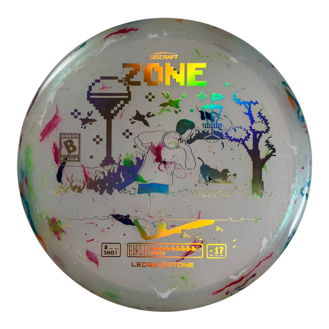 Zone | Colorshift Jawbreaker Z FLX | Clear/Gold 172g (Ledgestone Finale)