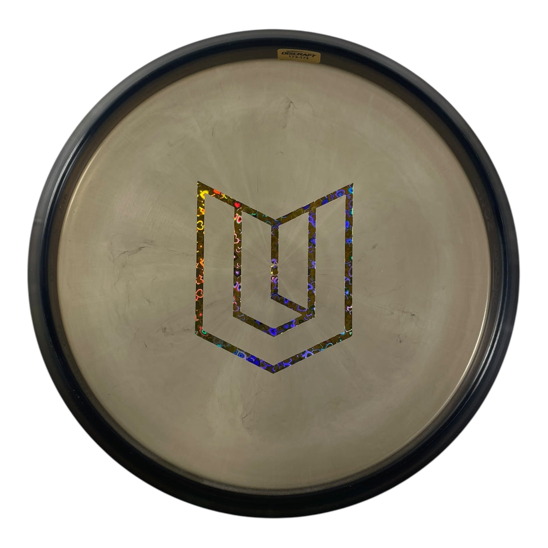 Discraft Zone | CryZtal Z | Black/Hearts 174g (Uli Shield Bottom Stamp) Disc Golf