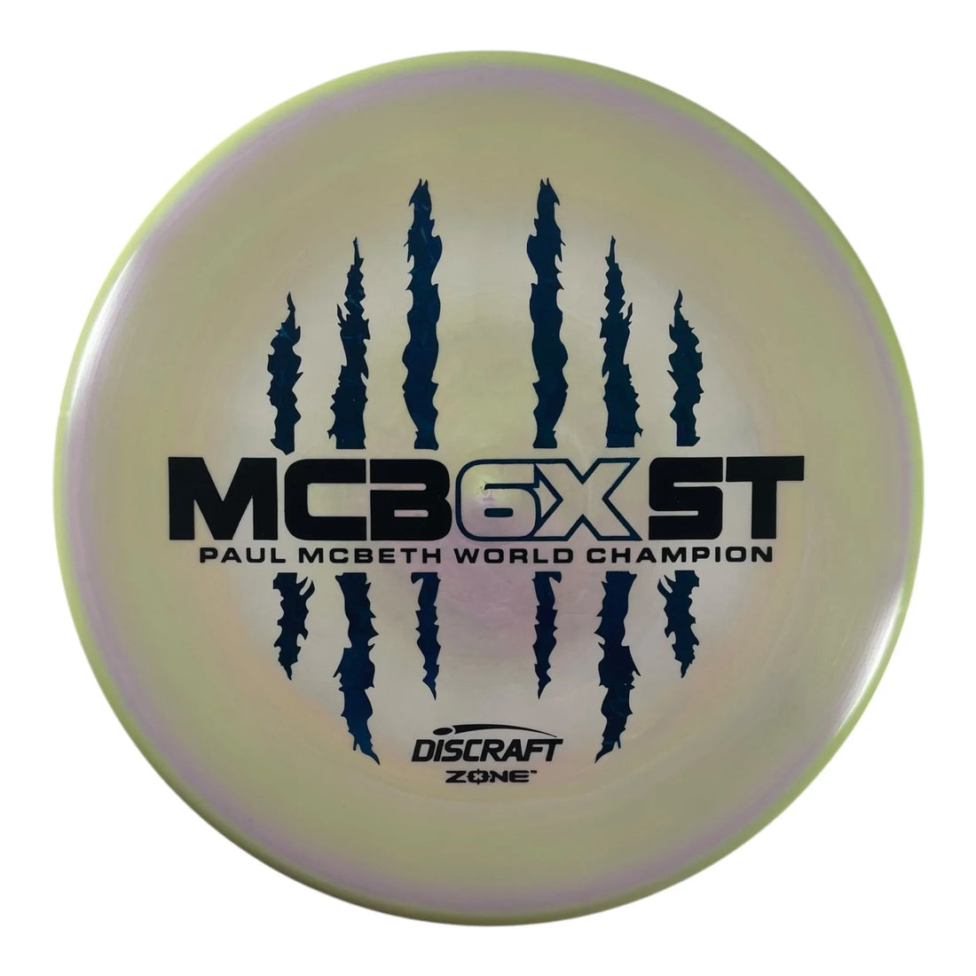 Discraft Zone | ESP | Green/Blue Holo 172g (Paul McBeth 6x Claw) Disc Golf