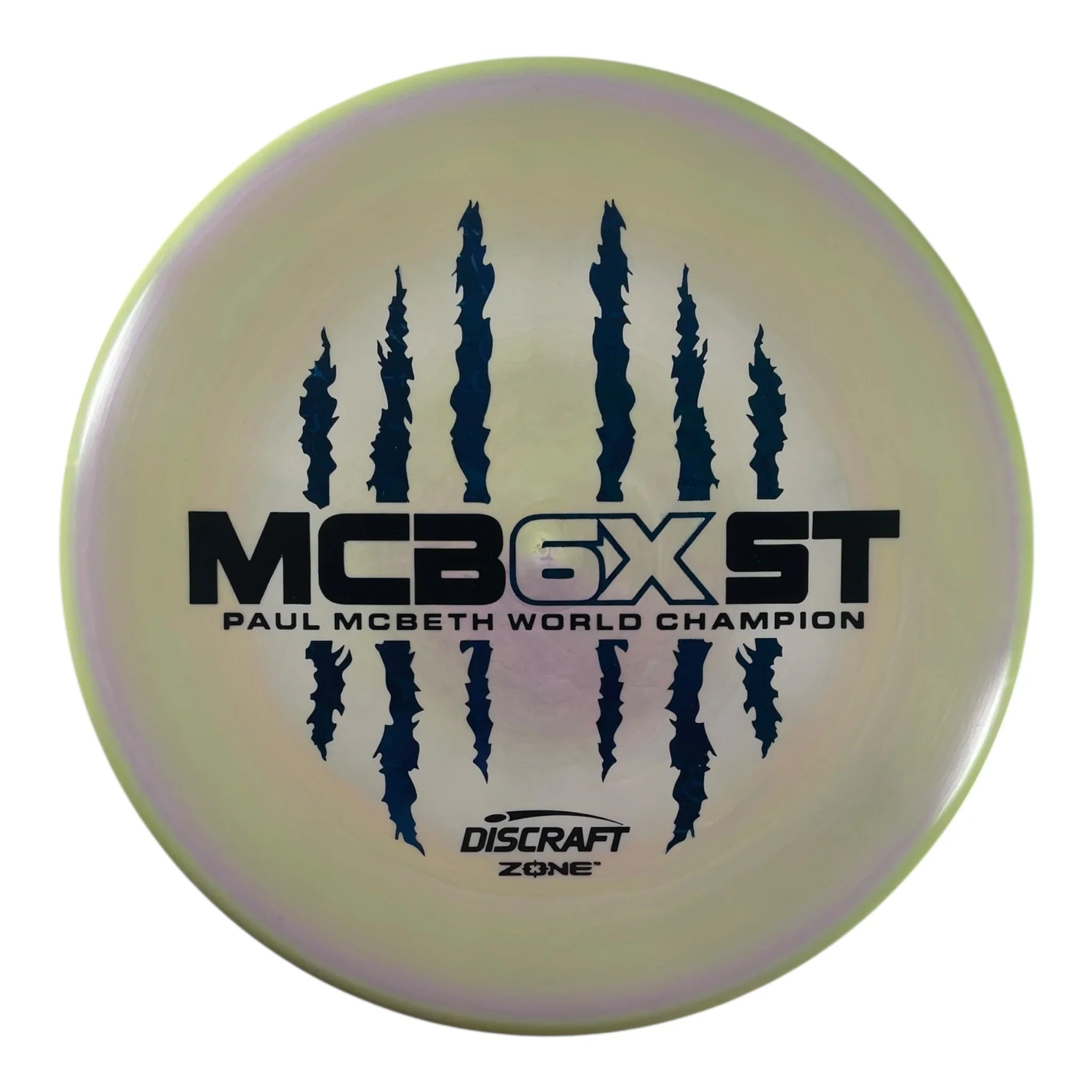 Discraft Zone | ESP | Green/Blue Holo 172g (Paul McBeth 6x Claw) Disc Golf