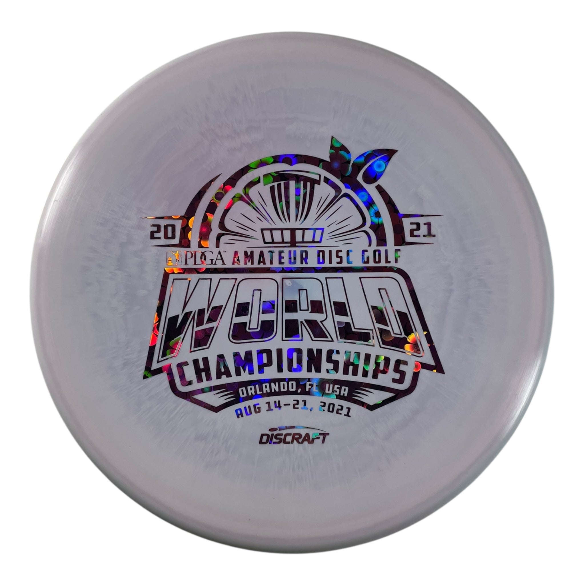 Discraft Zone | ESP | Pink/Flowers 174g (2021 Am Worlds) Disc Golf