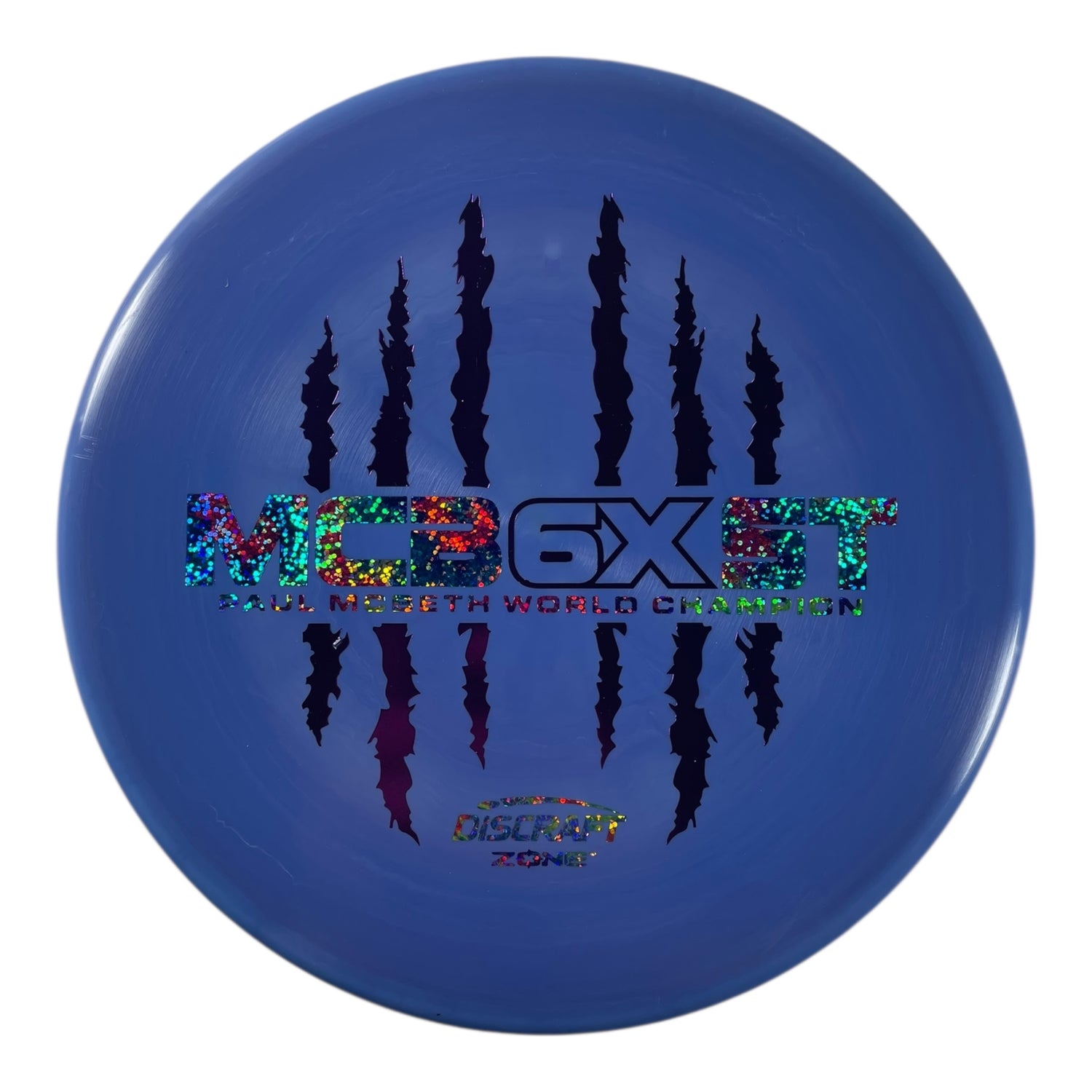 Discraft Zone | ESP | Purple/Purple 174g (Paul McBeth 6x Claw) Disc Golf