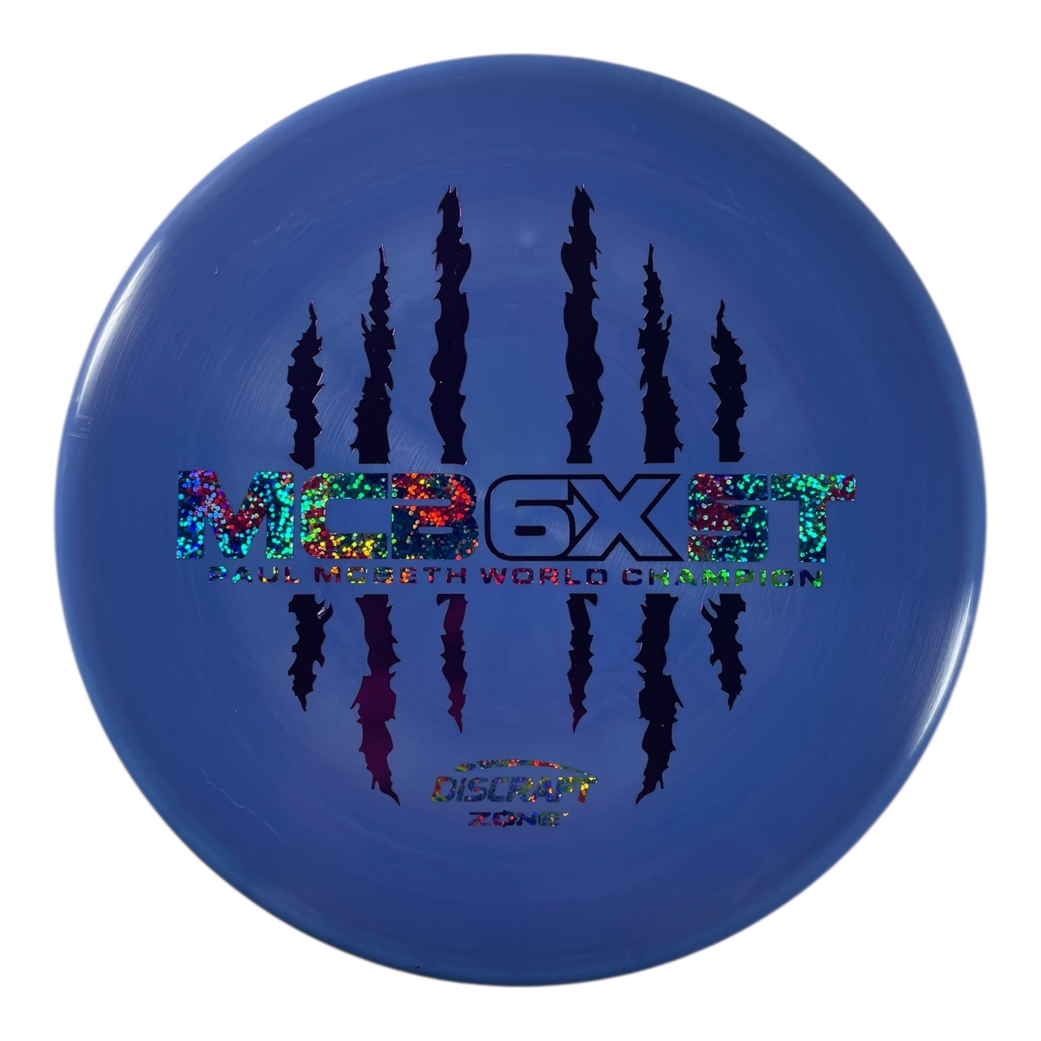 Discraft Zone | ESP | Purple/Purple 174g (Paul McBeth 6x Claw) Disc Golf