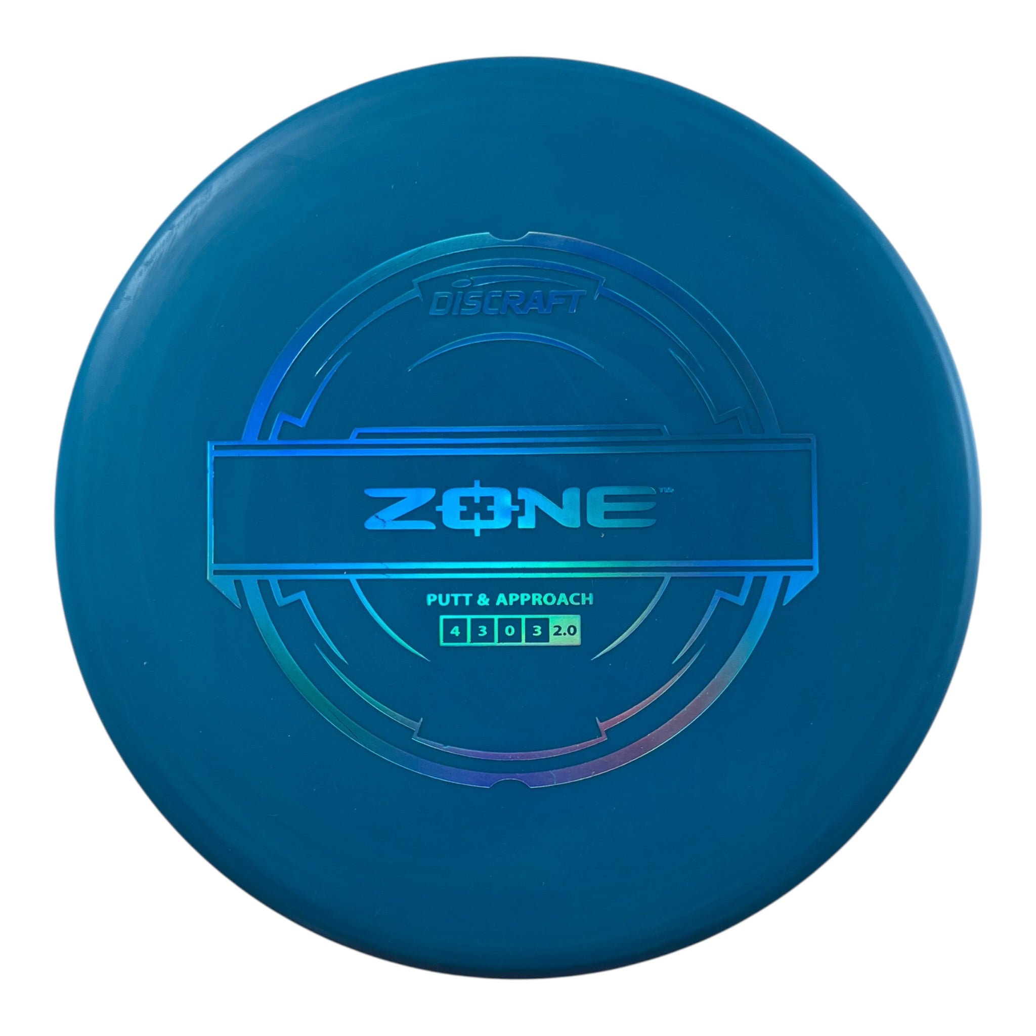 Discraft Zone | Putter Line | Blue/Blue 173g Disc Golf