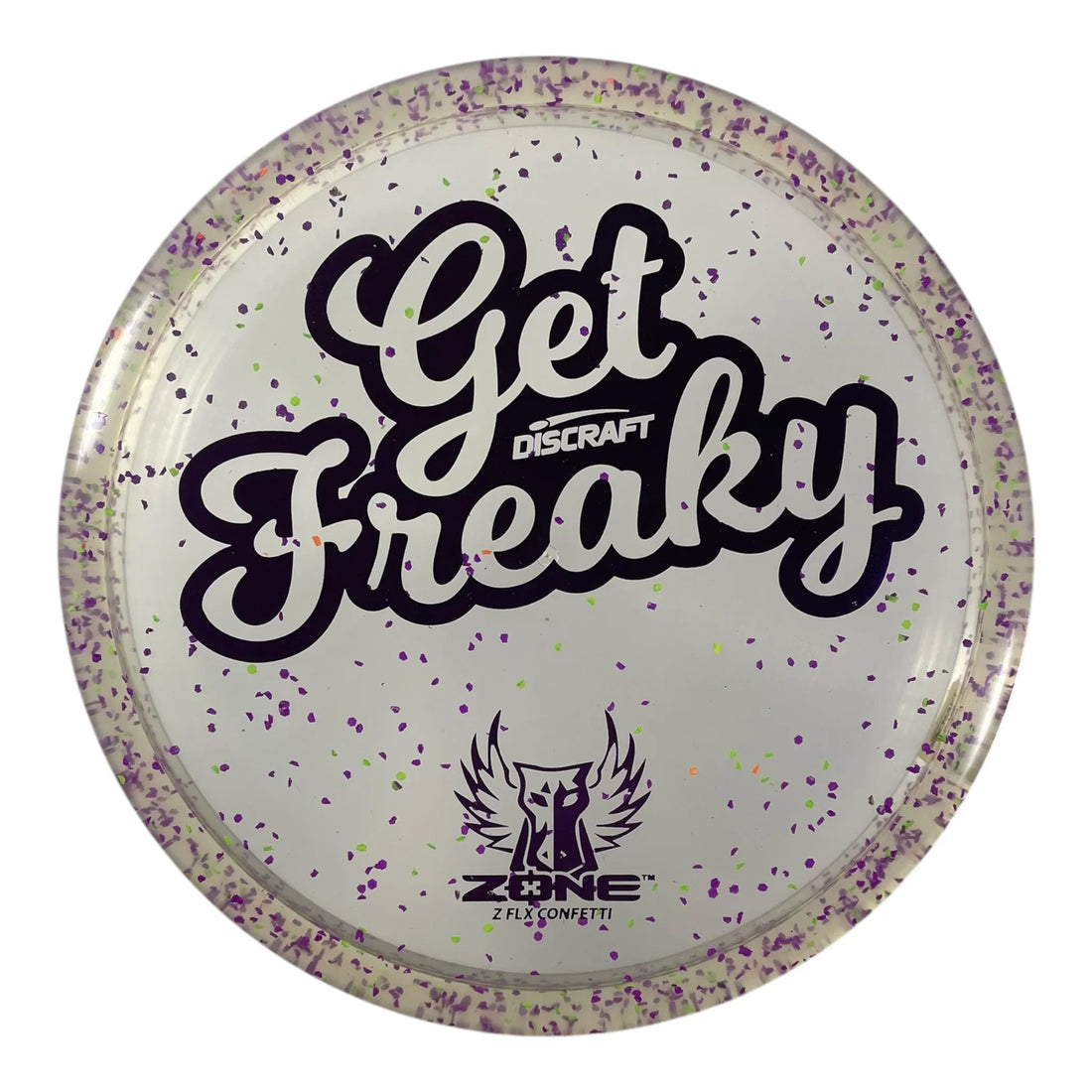 Discraft Zone | Z FLX Confetti | Purple/Purple 172g (Brodie Smith) Disc Golf