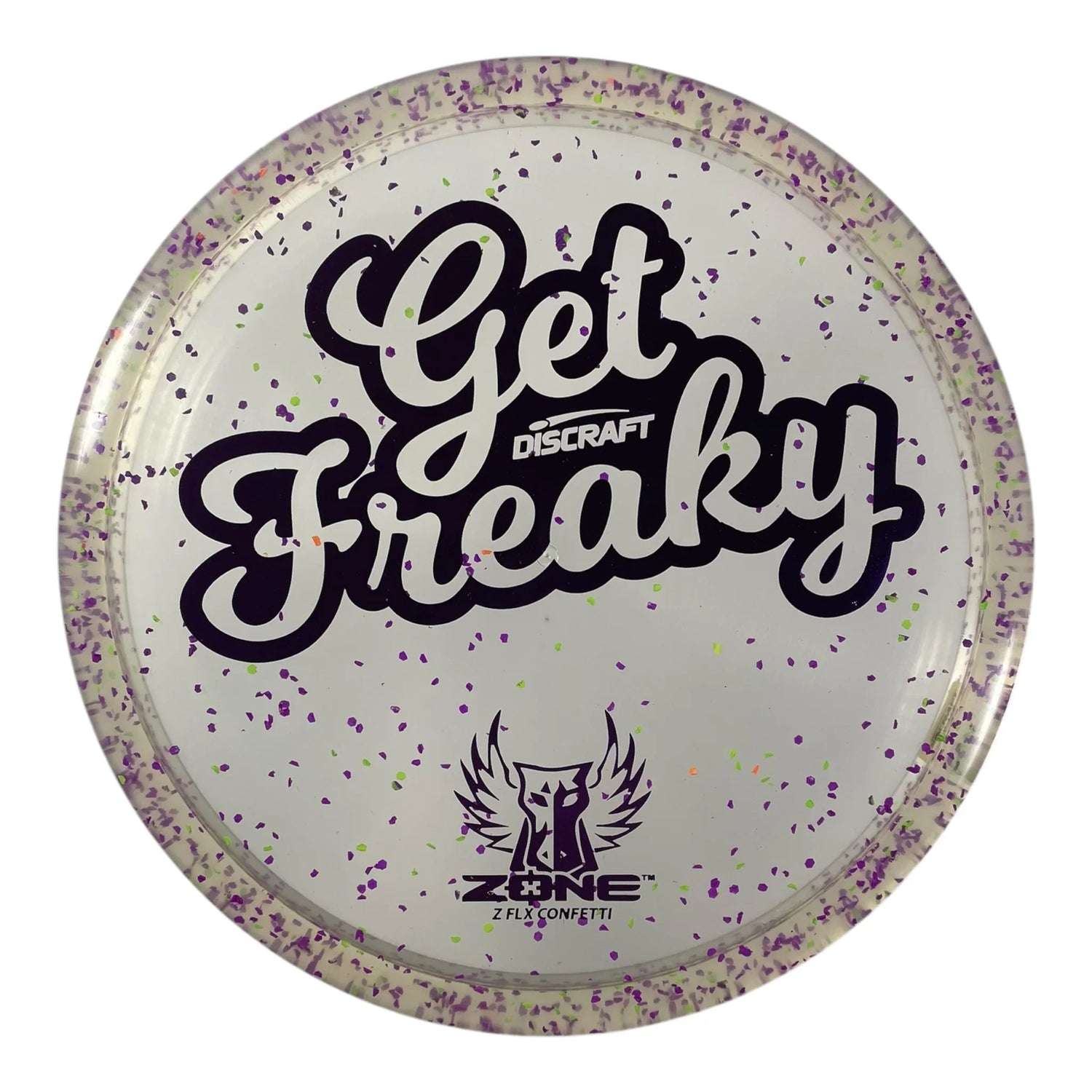 Discraft Zone | Z FLX Confetti | Purple/Purple 172g (Brodie Smith) Disc Golf