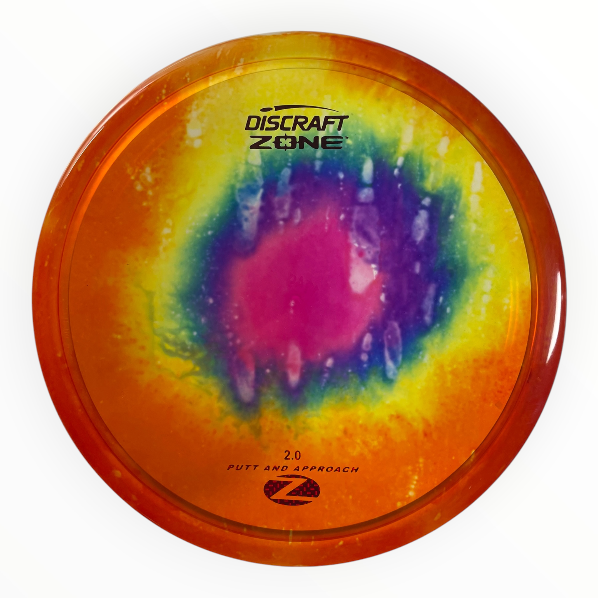 Discraft Zone | Z Line Fly Dye | Orange/Red 174g Disc Golf