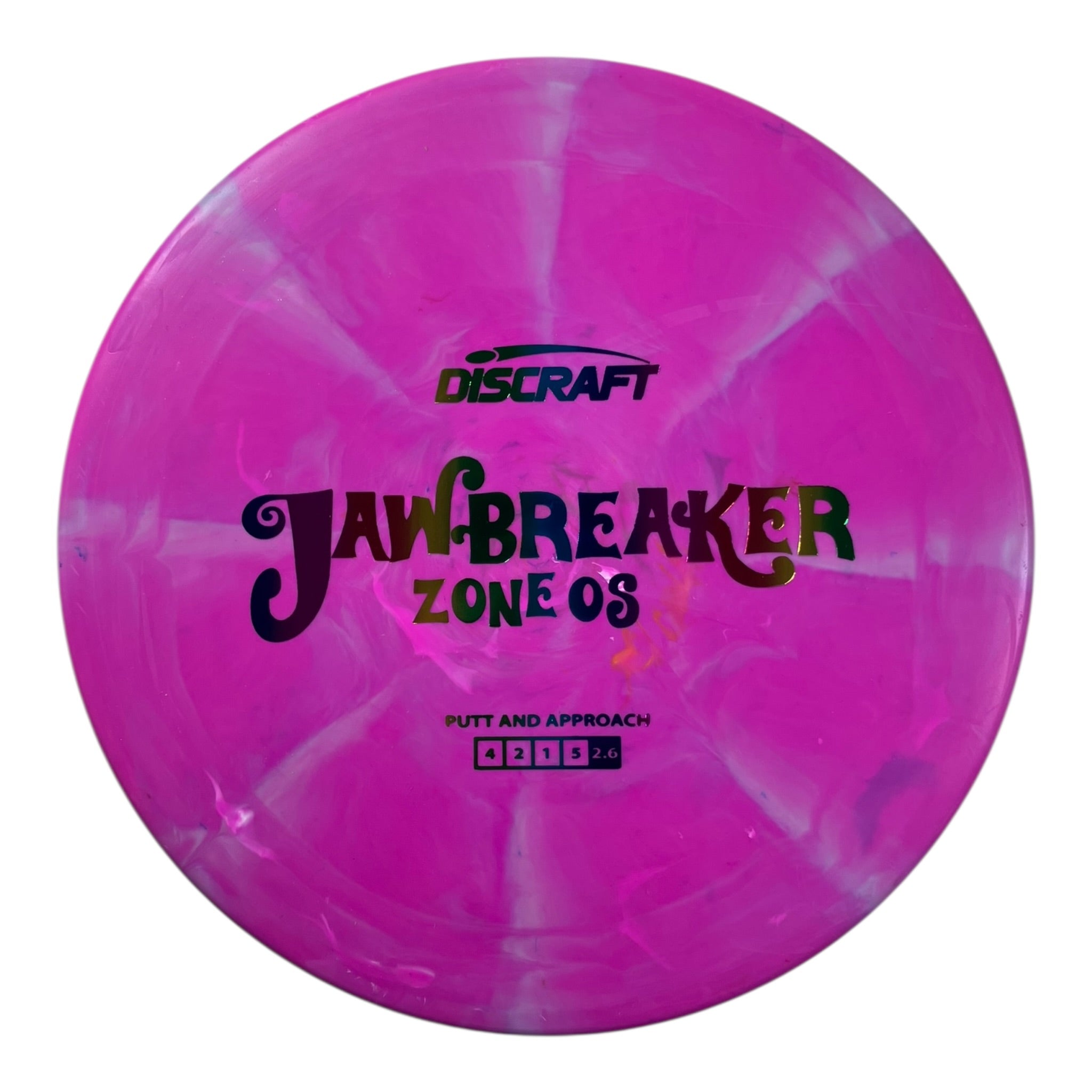 Discraft Zone OS | Jawbreaker | Pink/Rainbow 173g Disc Golf