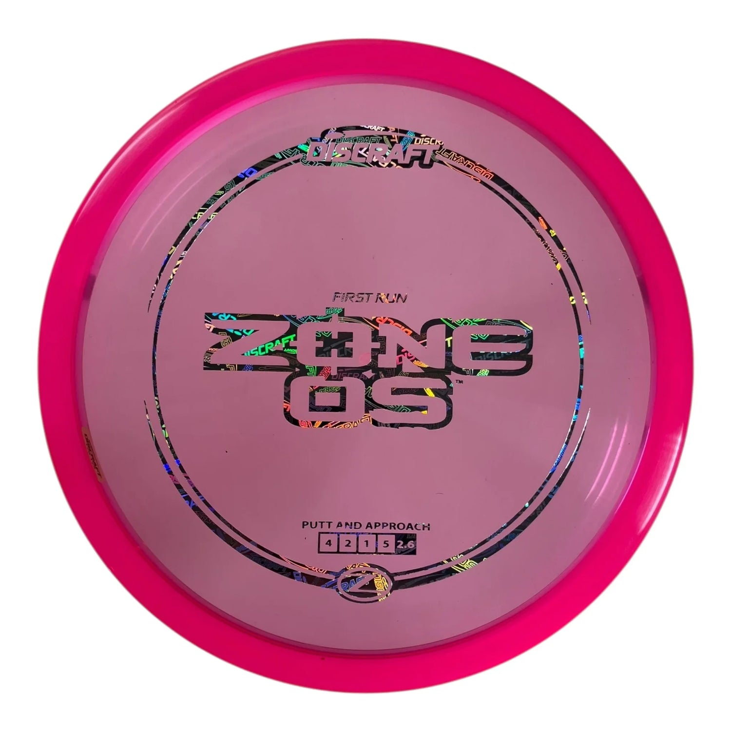 Discraft Zone OS | Z Line | Pink/Discraft 170g (First Run) Disc Golf