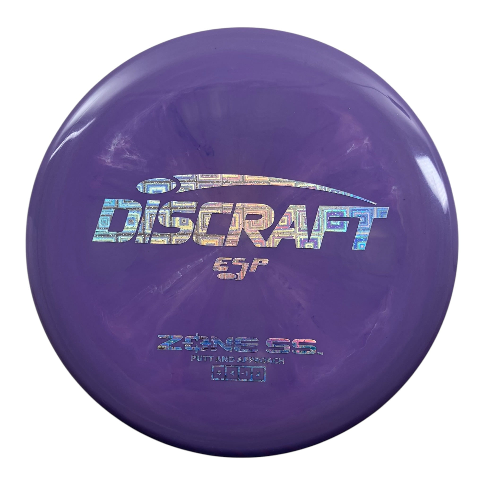 Discraft Zone SS | ESP | Purple/Metal 173g Disc Golf