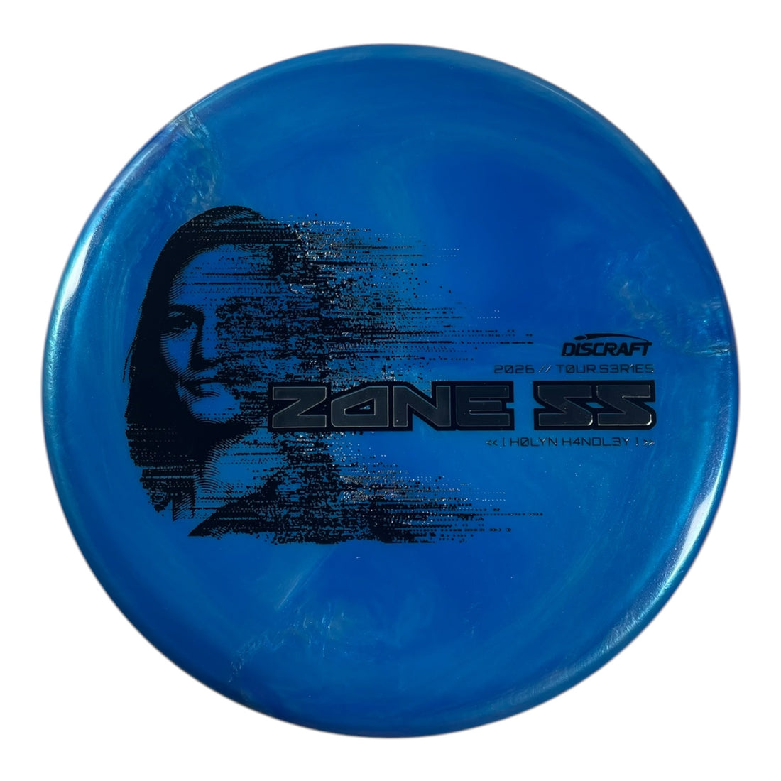Discraft Zone SS | Titanium Big Z | Blue/Silver 174g (Holyn Handley 2026 Tour Series) Disc Golf