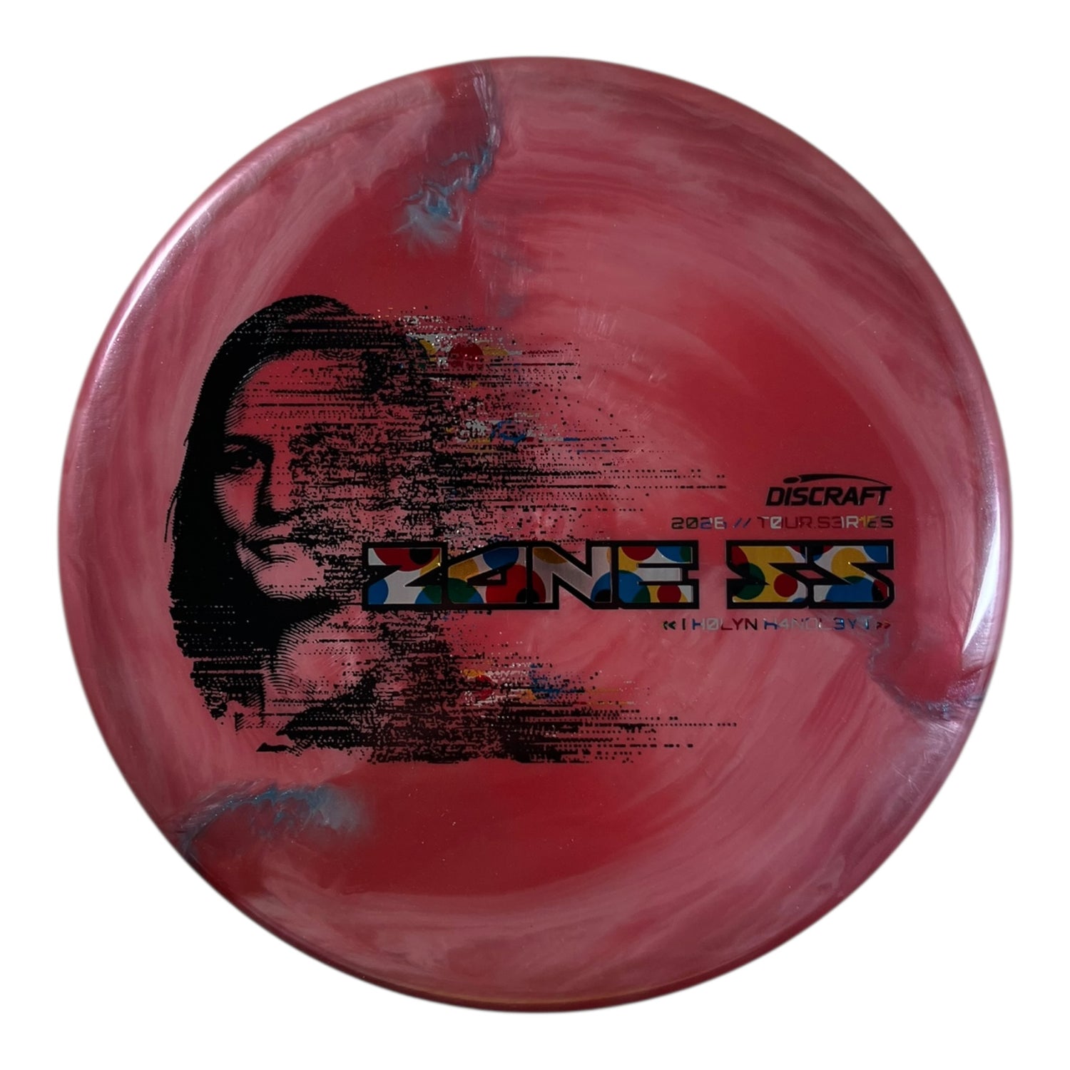 Discraft Zone SS | Titanium Big Z | Pink/Wonderbread 172g (Holyn Handley 2026 Tour Series) Disc Golf