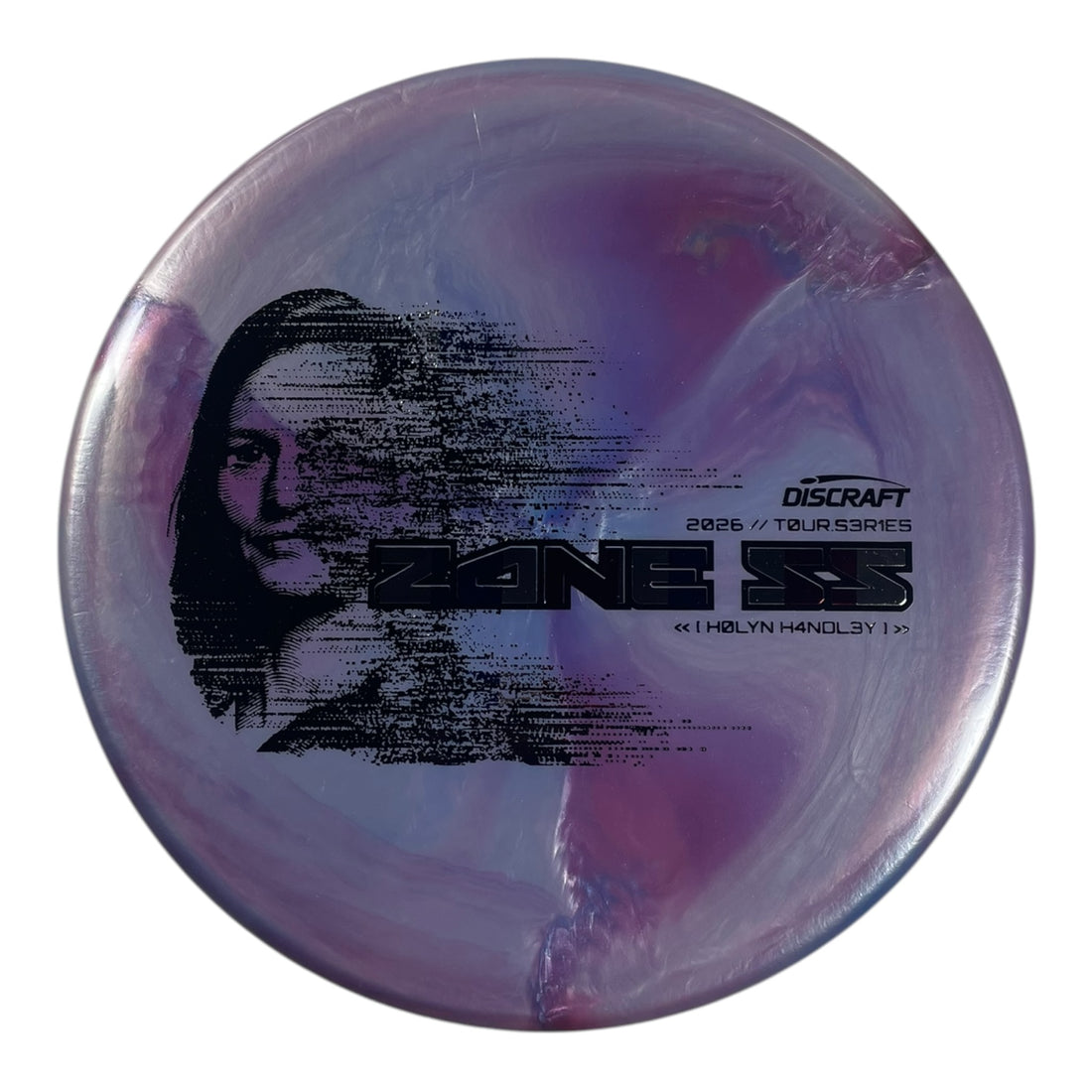 Discraft Zone SS | Titanium Big Z | Purple/Multi 170g (Holyn Handley 2026 Tour Series) Disc Golf
