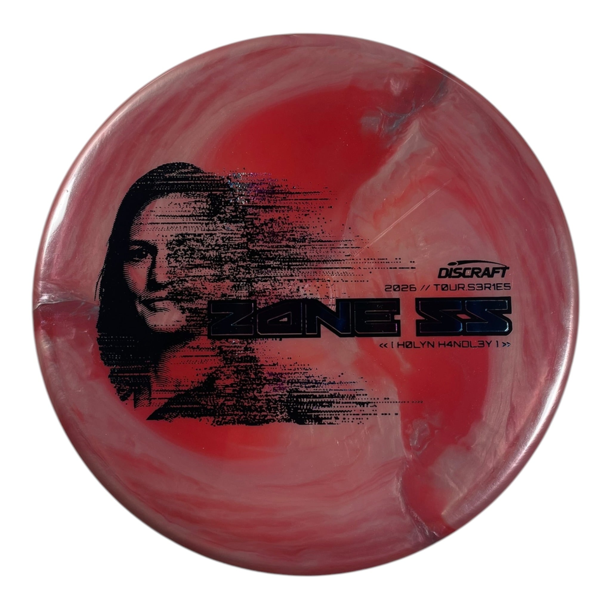 Discraft Zone SS | Titanium Big Z | Red/Sunset 174g (Holyn Handley 2026 Tour Series) Disc Golf