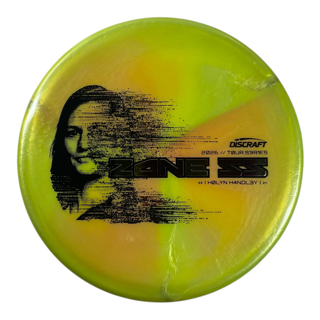 Discraft Zone SS | Titanium Big Z | Yellow/Sunset 174g (Holyn Handley 2026 Tour Series) Disc Golf