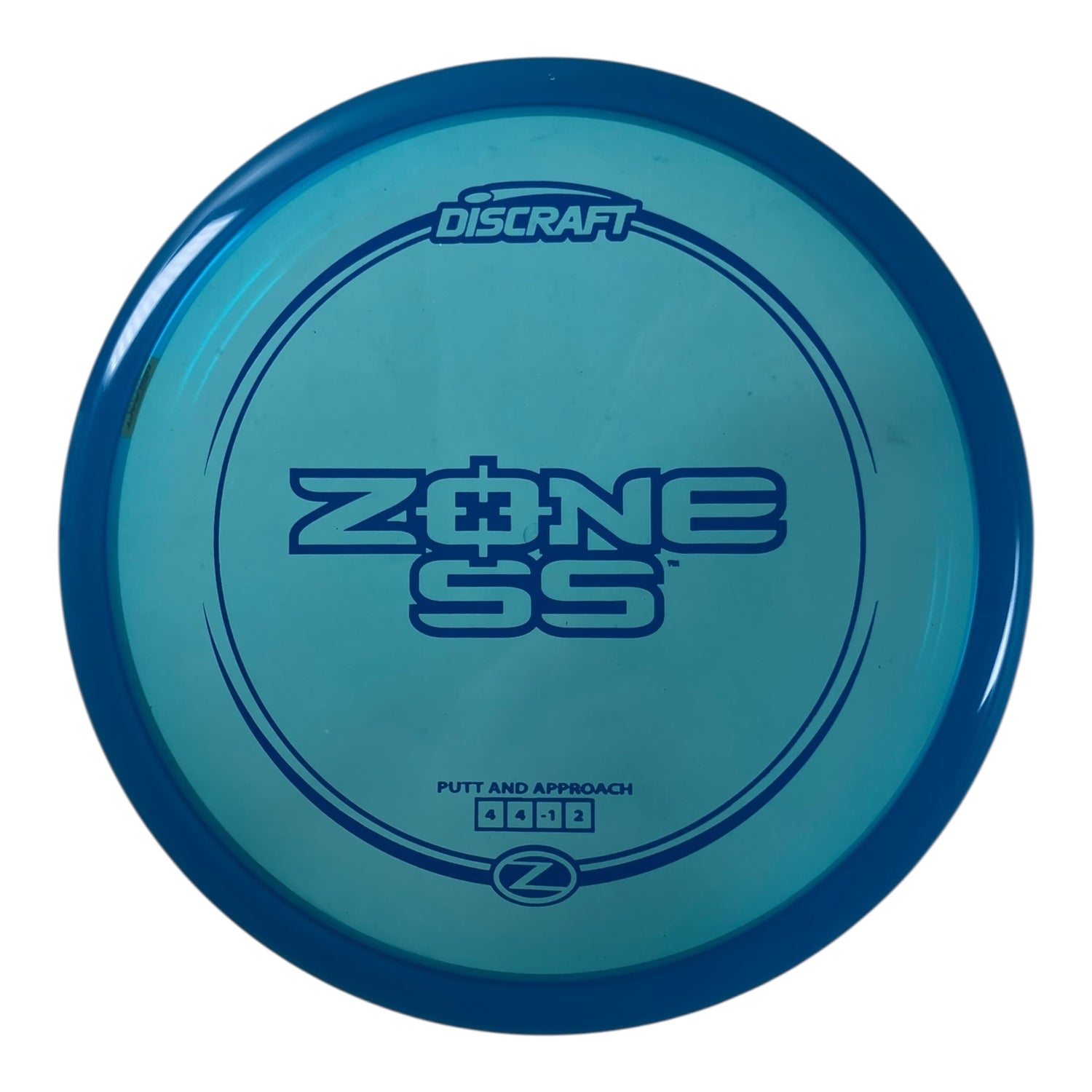 Discraft Zone SS | Z Line | Blue/Blue 173g Disc Golf