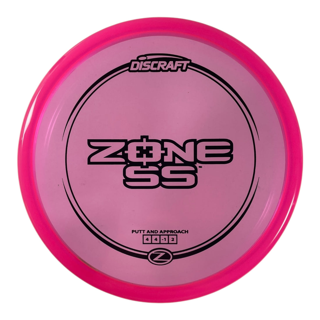 Discraft Zone SS | Z Line | Pink/Black 173g Disc Golf