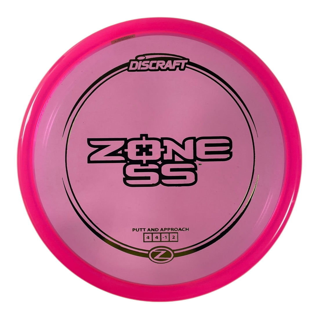 Discraft Zone SS | Z Line | Pink/Green 173g Disc Golf