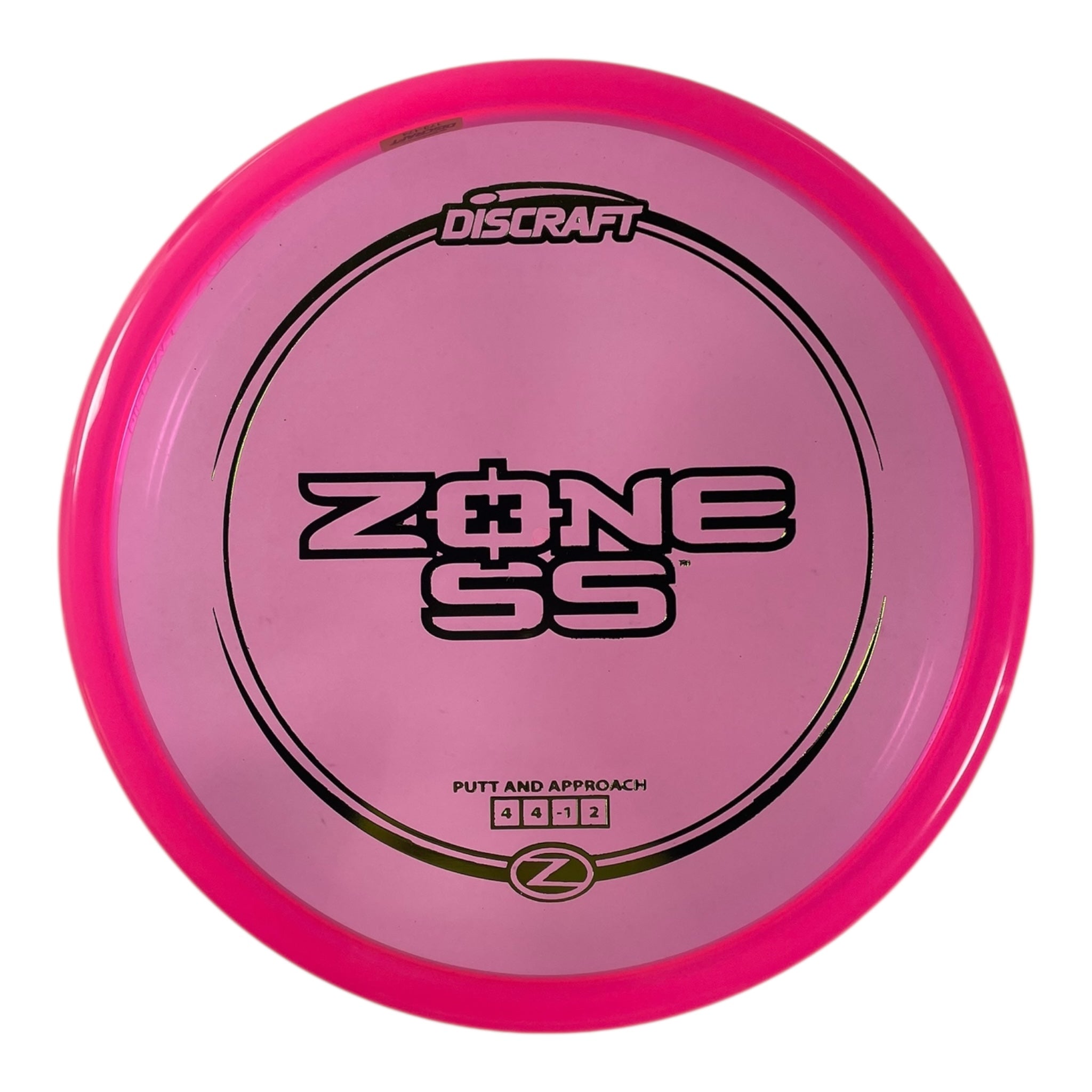 Discraft Zone SS | Z Line | Pink/Green 173g Disc Golf