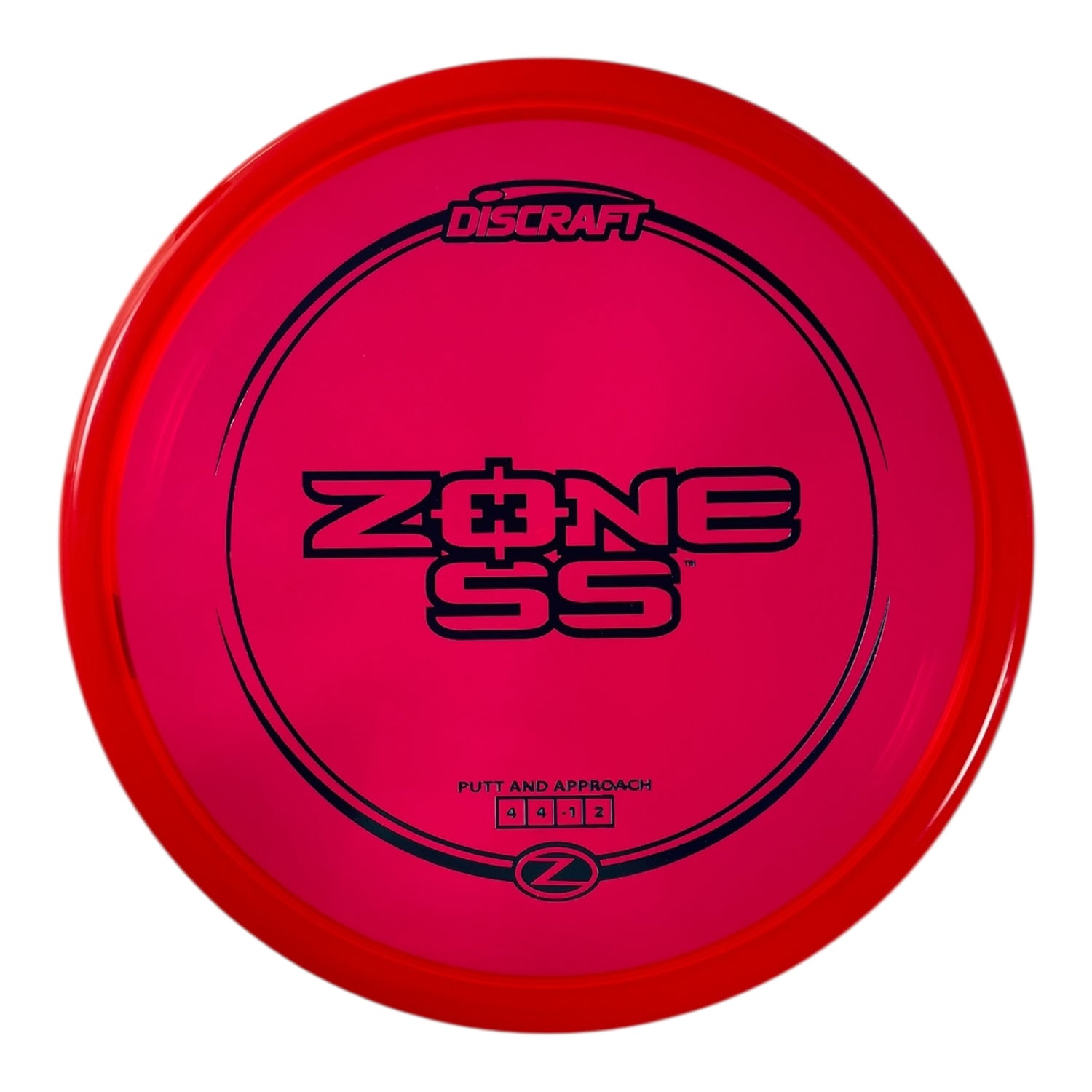 Discraft Zone SS | Z Line | Red/Blue 174g Disc Golf