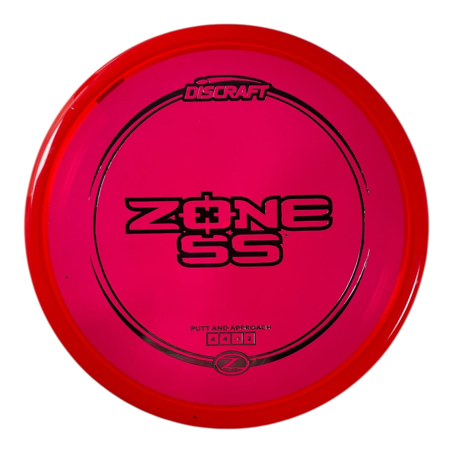 Discraft Zone SS | Z Line | Red/Oil Slick 170g Disc Golf