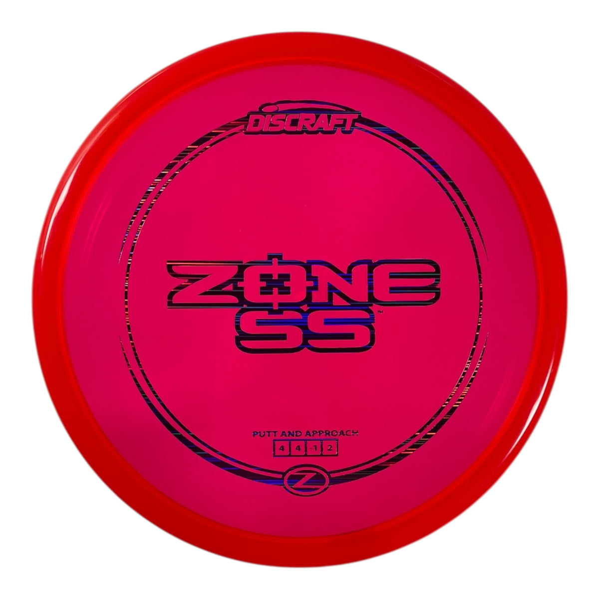 Discraft Zone SS | Z Line | Red/Purple Holo 171g Disc Golf