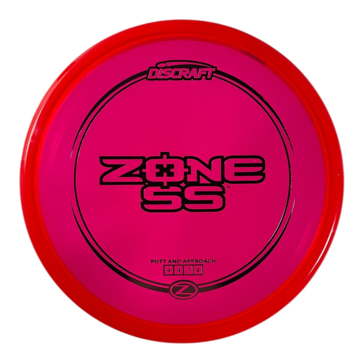 Discraft Zone SS | Z Line | Red/Silver 174g Disc Golf