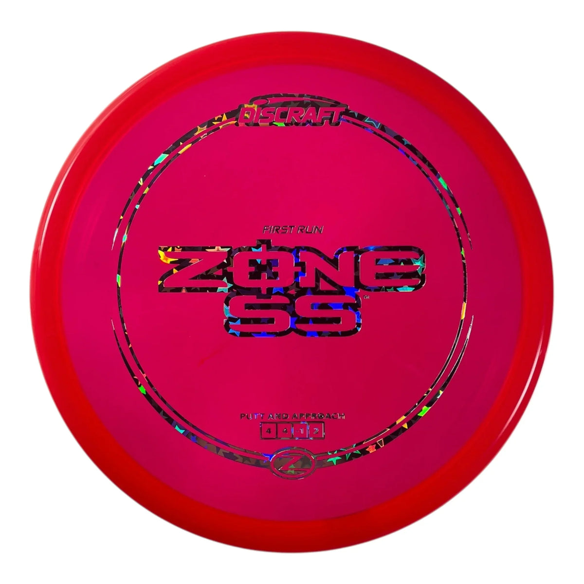 Discraft Zone SS | Z Line | Red/Stars 174g (First Run) Disc Golf