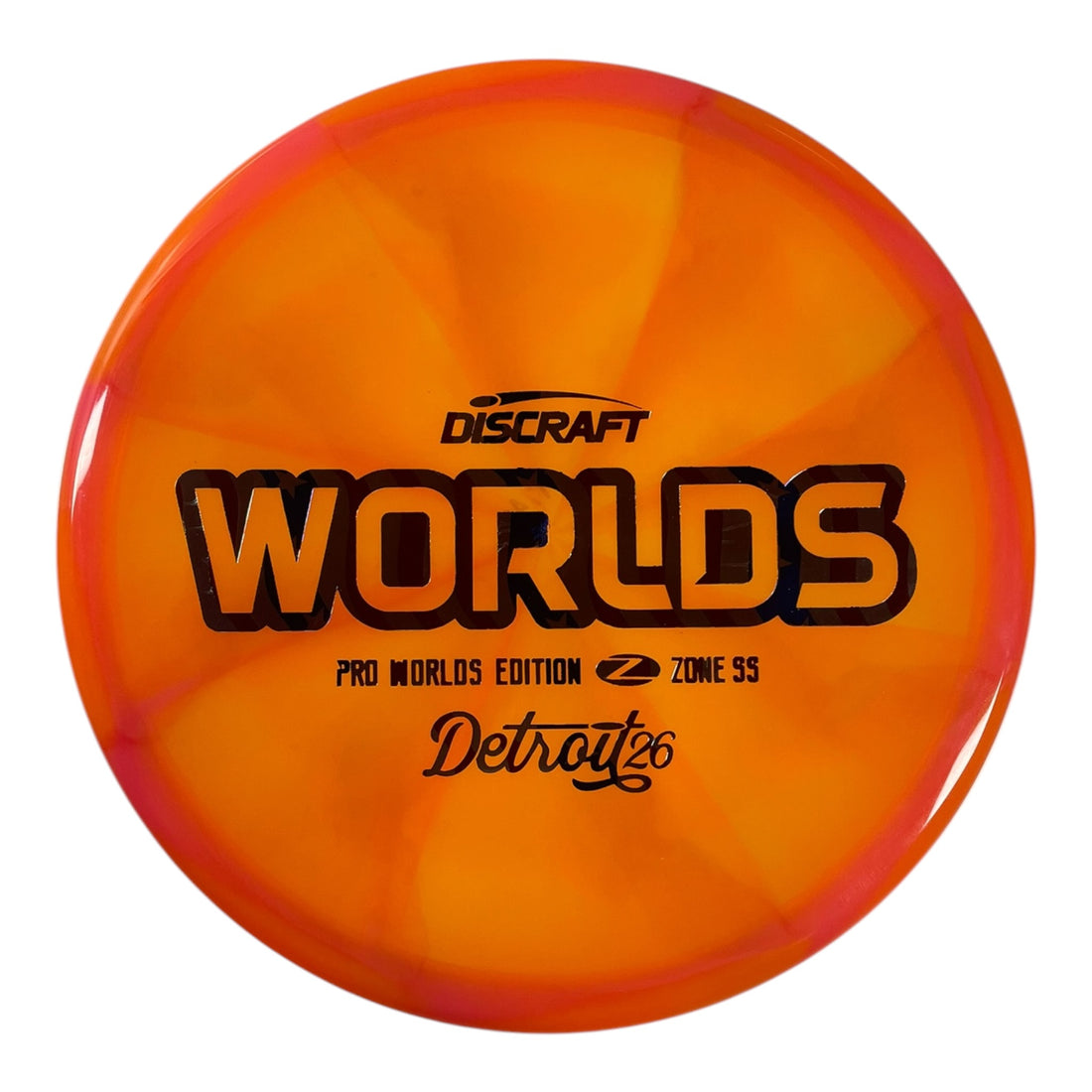 Discraft Zone SS | Z Swirl | Orange/USA 174g (Worlds 2026) Disc Golf