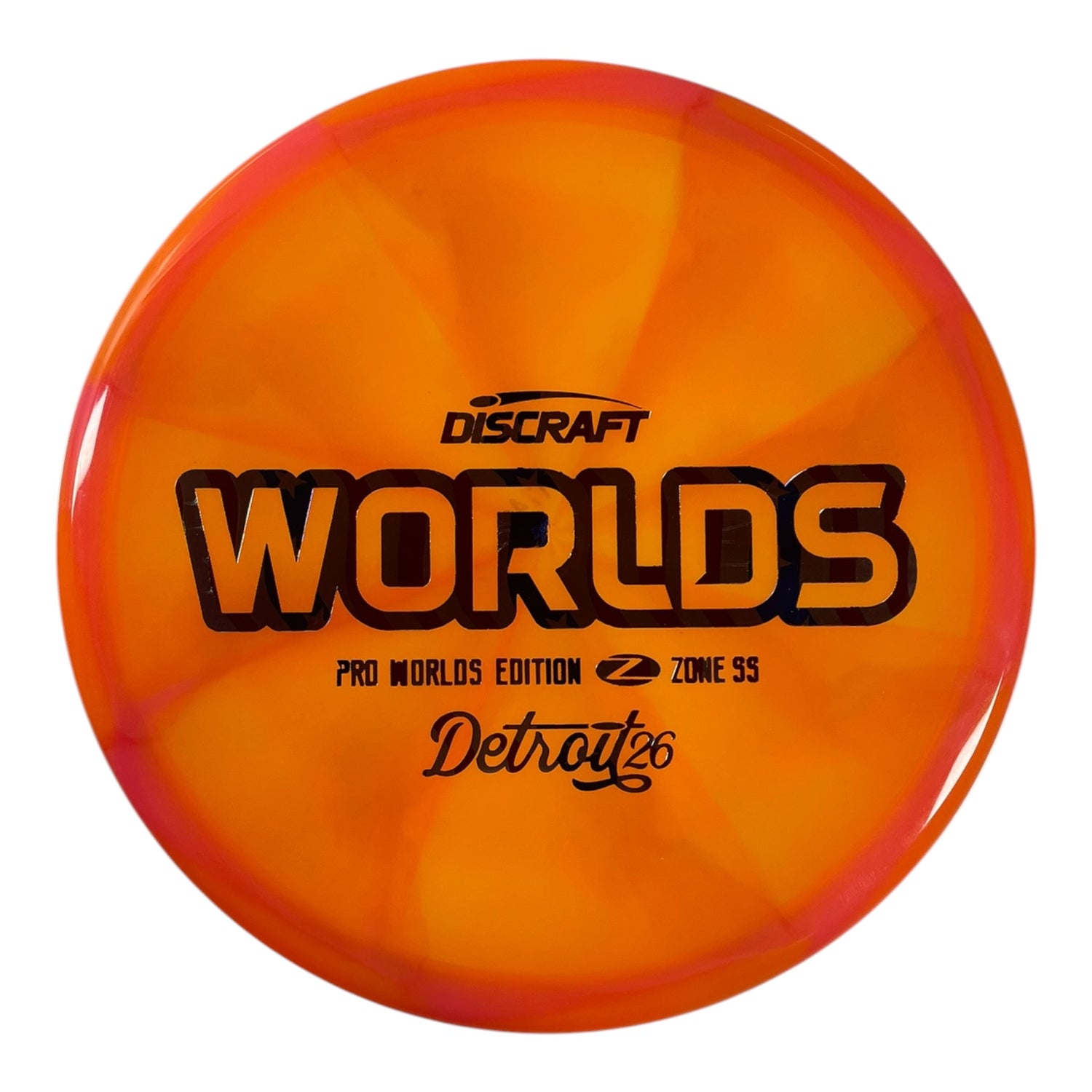 Discraft Zone SS | Z Swirl | Orange/USA 174g (Worlds 2026) Disc Golf