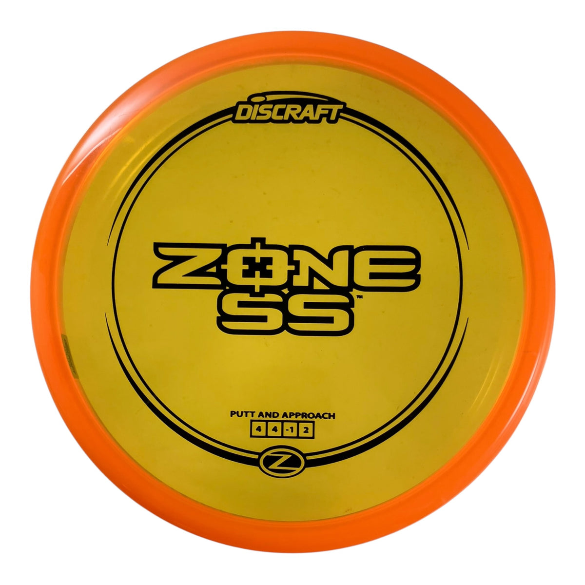 Discraft Zone SS - Used Like New | Z Line | Orange/Black 170g Disc Golf