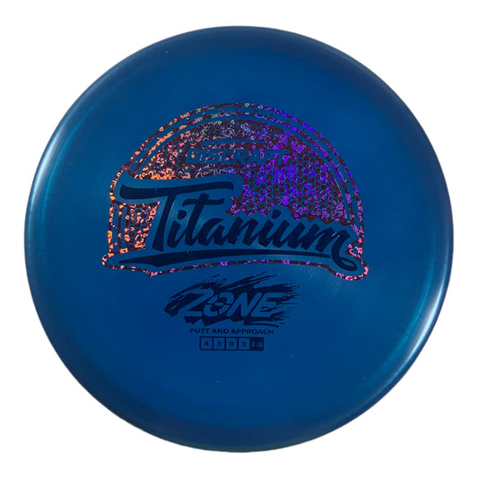 Discraft Zone | Titanium | Blue/Blue 172g Disc Golf