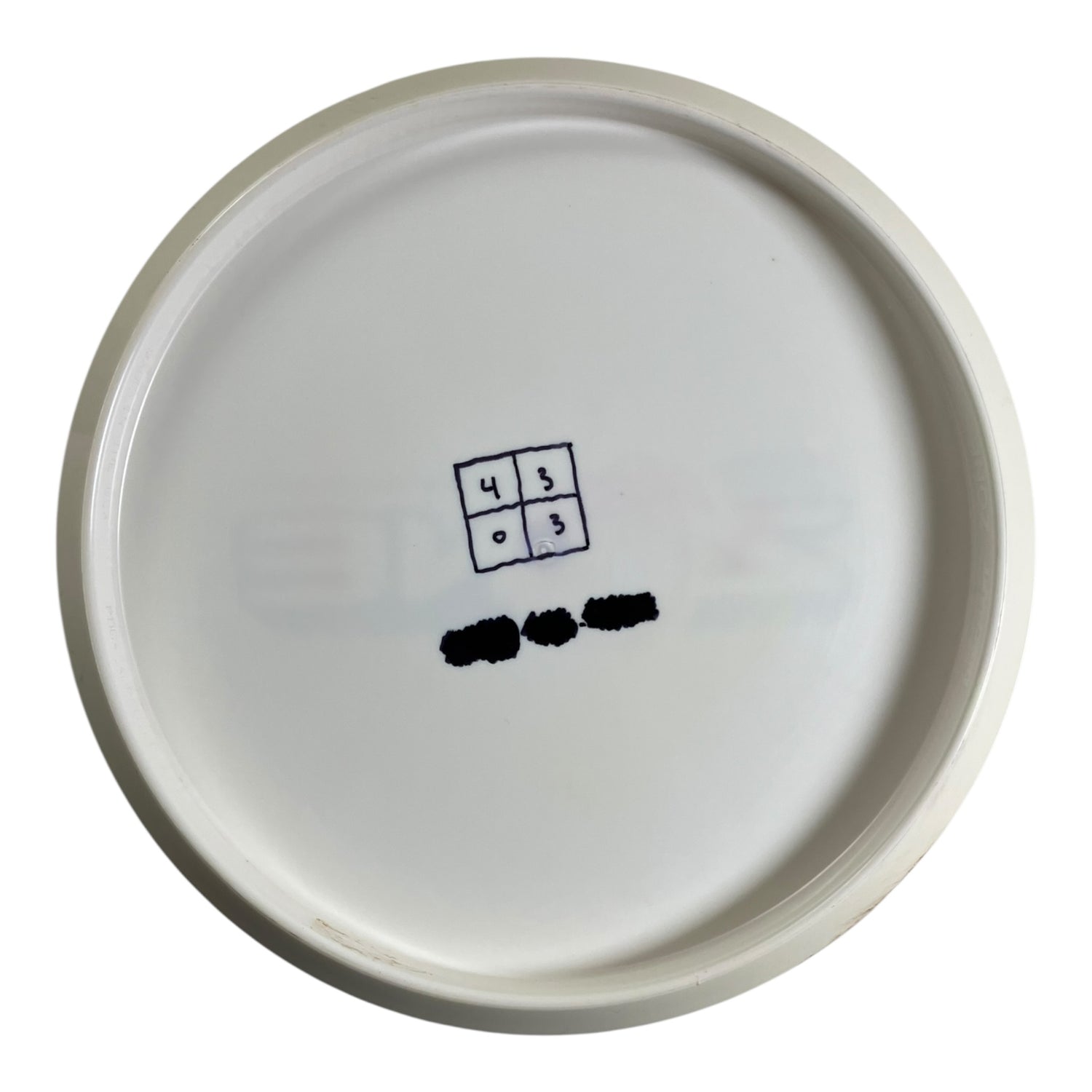 Discraft Zone - Used Excellent | ESP | White/Red 174g (Champions Cup) Disc Golf